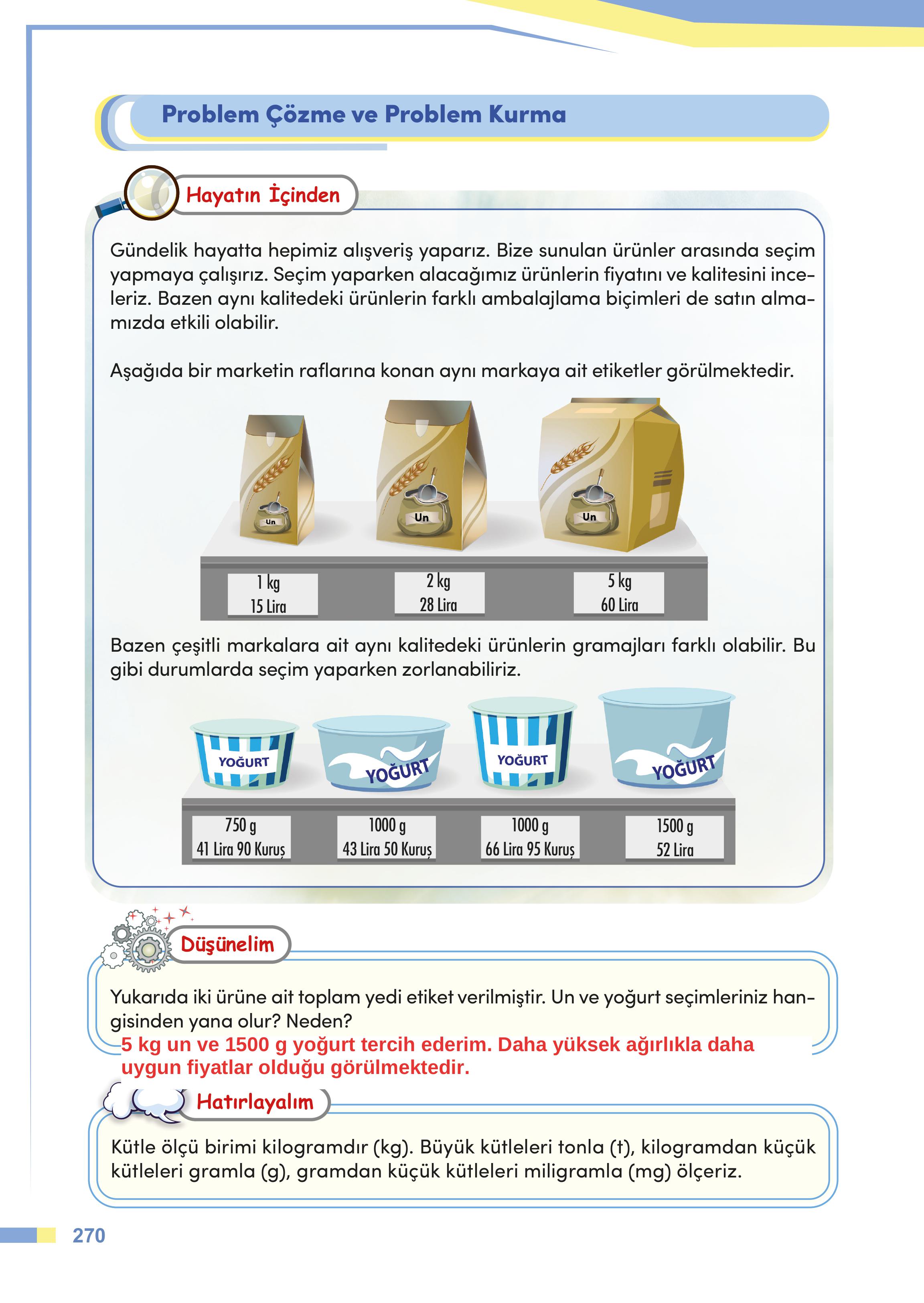 4. Sınıf Meb Yayınları Matematik Ders Kitabı Sayfa 270 Cevapları 4. Sınıf Meb Yayınları Matematik Ders Kitabı Sayfa 270 Cevapları