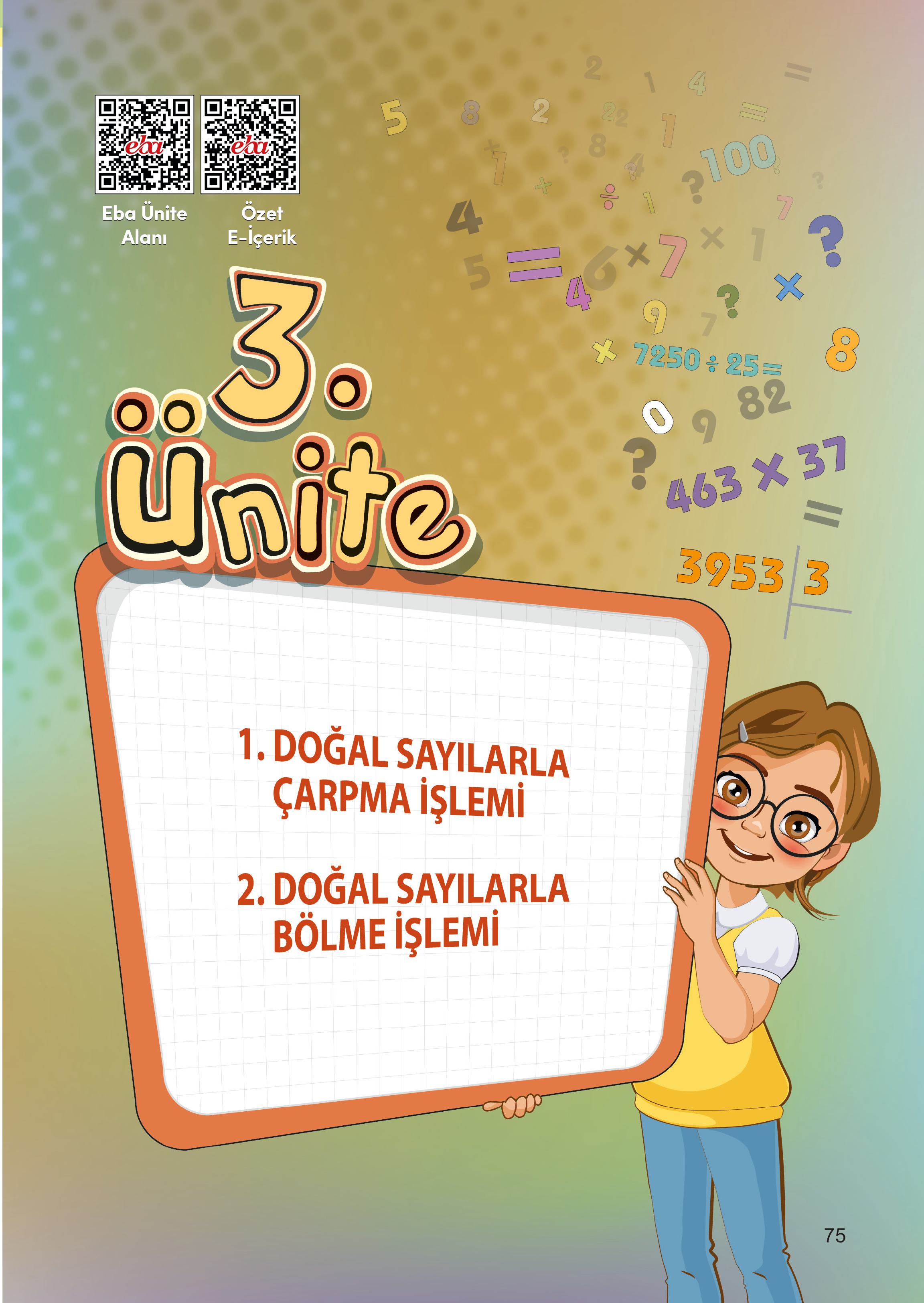 4. Sınıf Meb Yayınları Matematik Ders Kitabı Sayfa 75 Cevapları