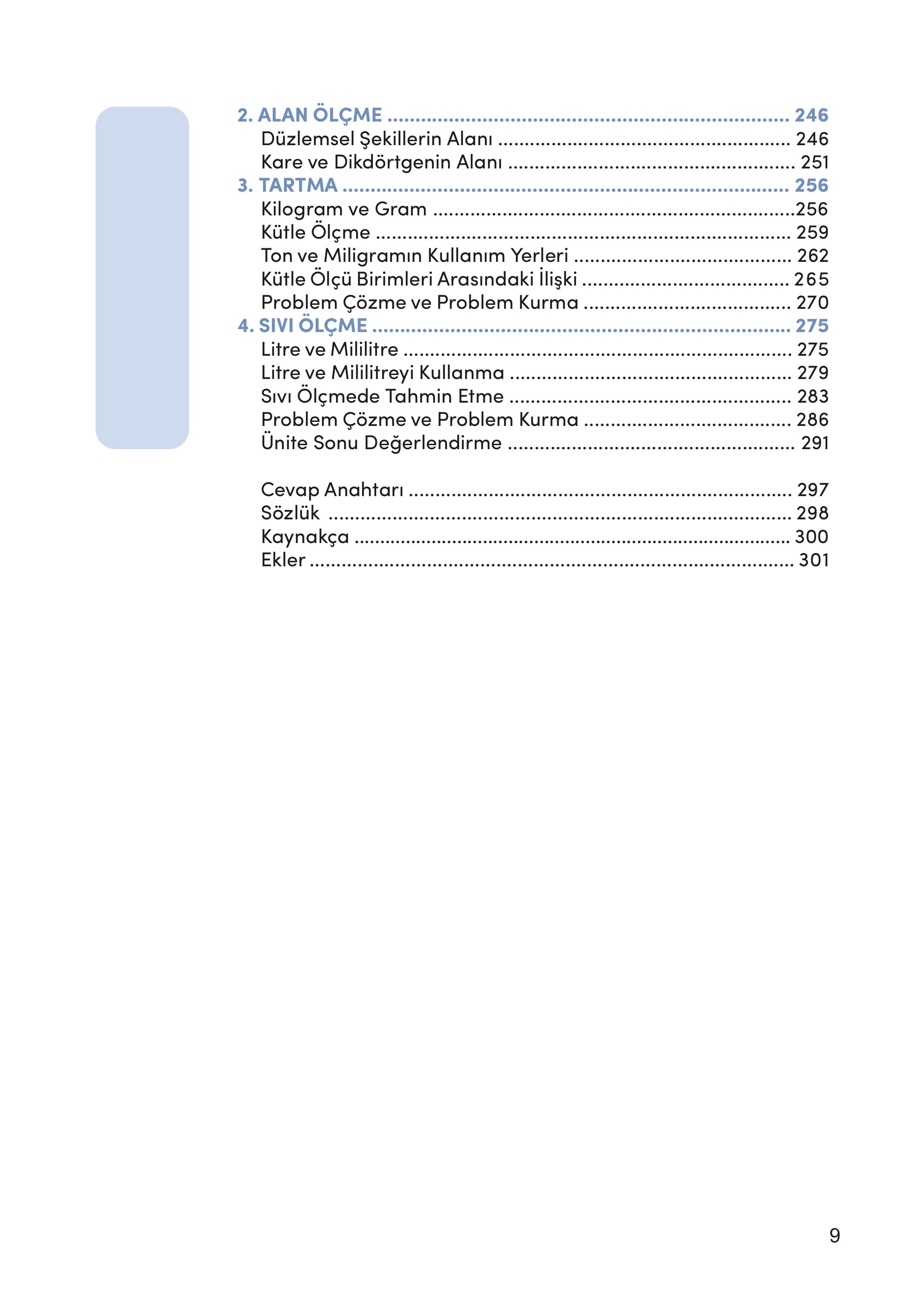 4. Sınıf Meb Yayınları Matematik Ders Kitabı Sayfa 9 Cevapları