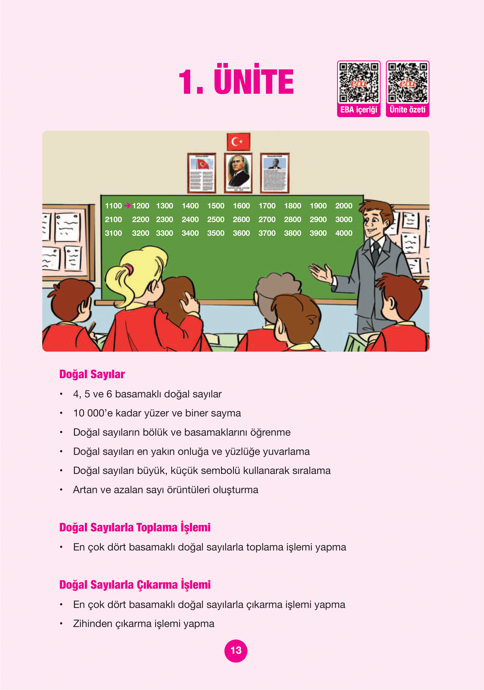 4. Sınıf Pasifik Yayınları Matematik Ders Kitabı Sayfa 13 Cevapları 4. Sınıf Pasifik Yayınları Matematik Ders Kitabı Sayfa 13 Cevapları