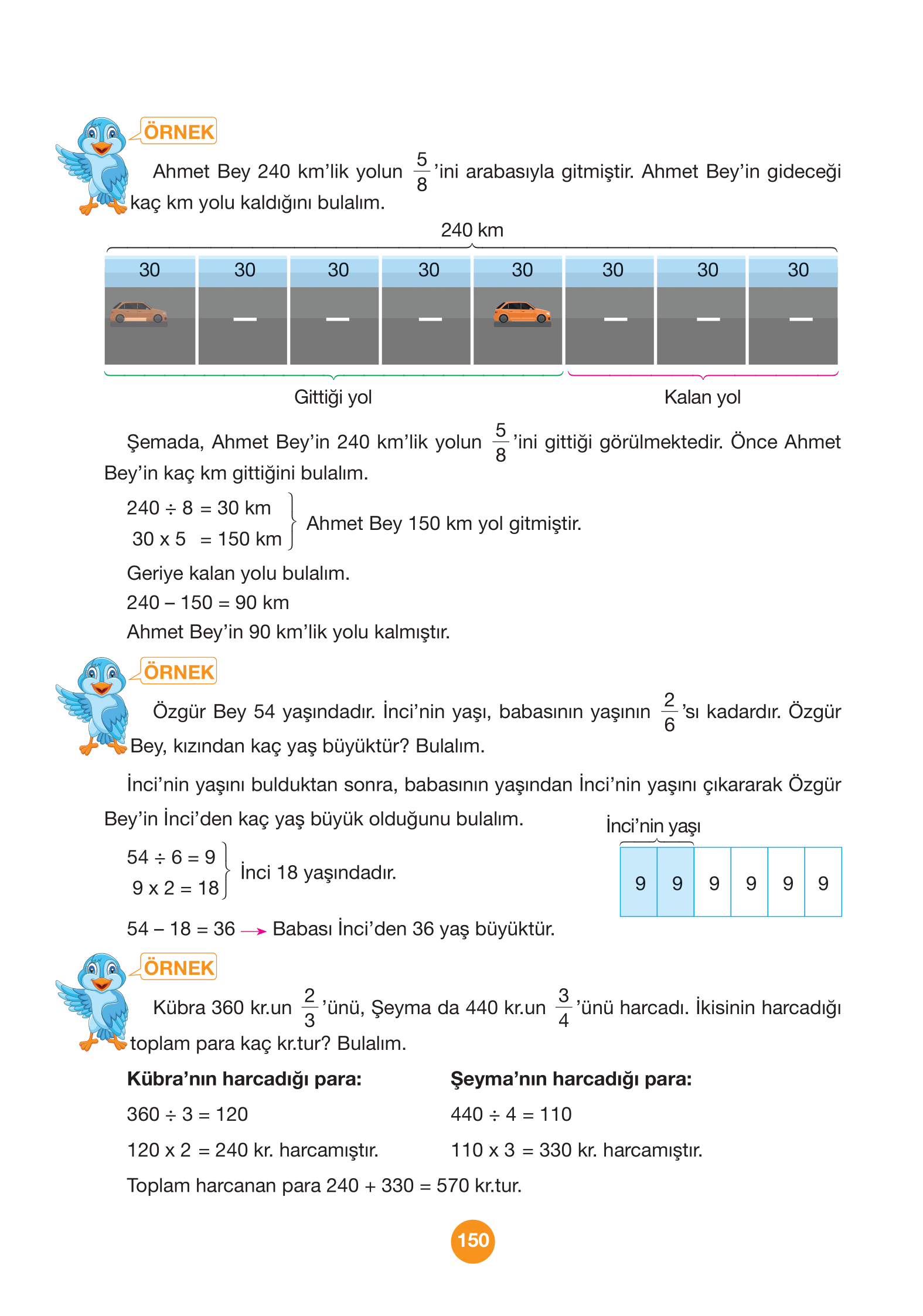 4. Sınıf Pasifik Yayınları Matematik Ders Kitabı Sayfa 150 Cevapları 4. Sınıf Pasifik Yayınları Matematik Ders Kitabı Sayfa 150 Cevapları