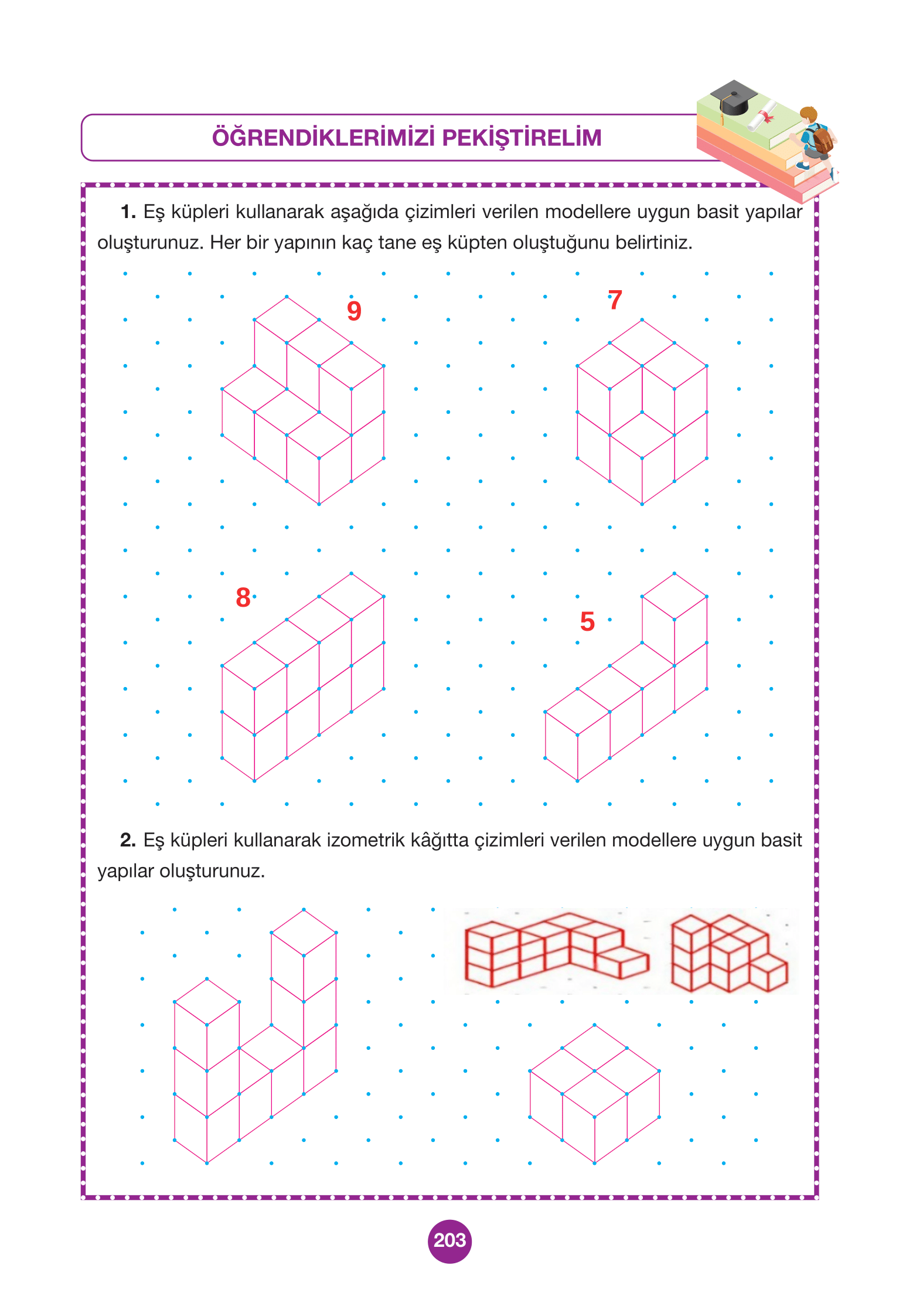 4. Sınıf Pasifik Yayınları Matematik Ders Kitabı Sayfa 203 Cevapları 4. Sınıf Pasifik Yayınları Matematik Ders Kitabı Sayfa 203 Cevapları