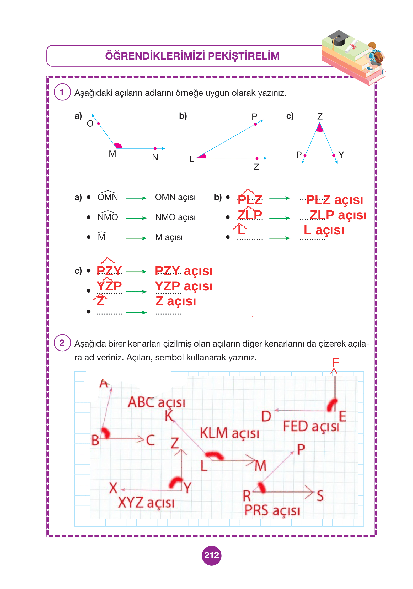 4. Sınıf Pasifik Yayınları Matematik Ders Kitabı Sayfa 212 Cevapları 4. Sınıf Pasifik Yayınları Matematik Ders Kitabı Sayfa 212 Cevapları
