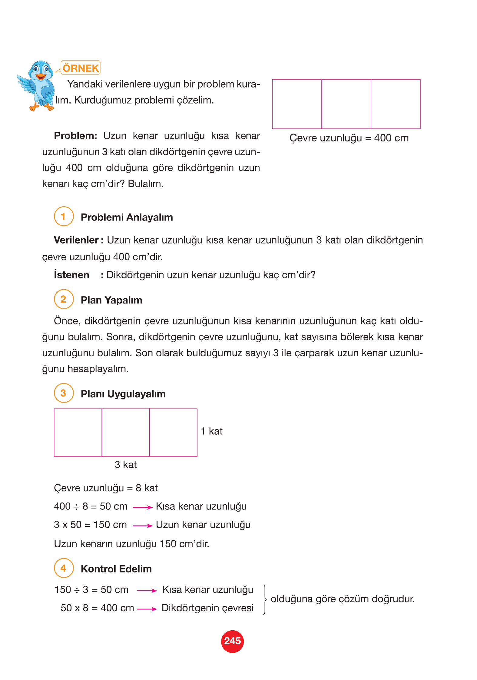 4. Sınıf Pasifik Yayınları Matematik Ders Kitabı Sayfa 245 Cevapları