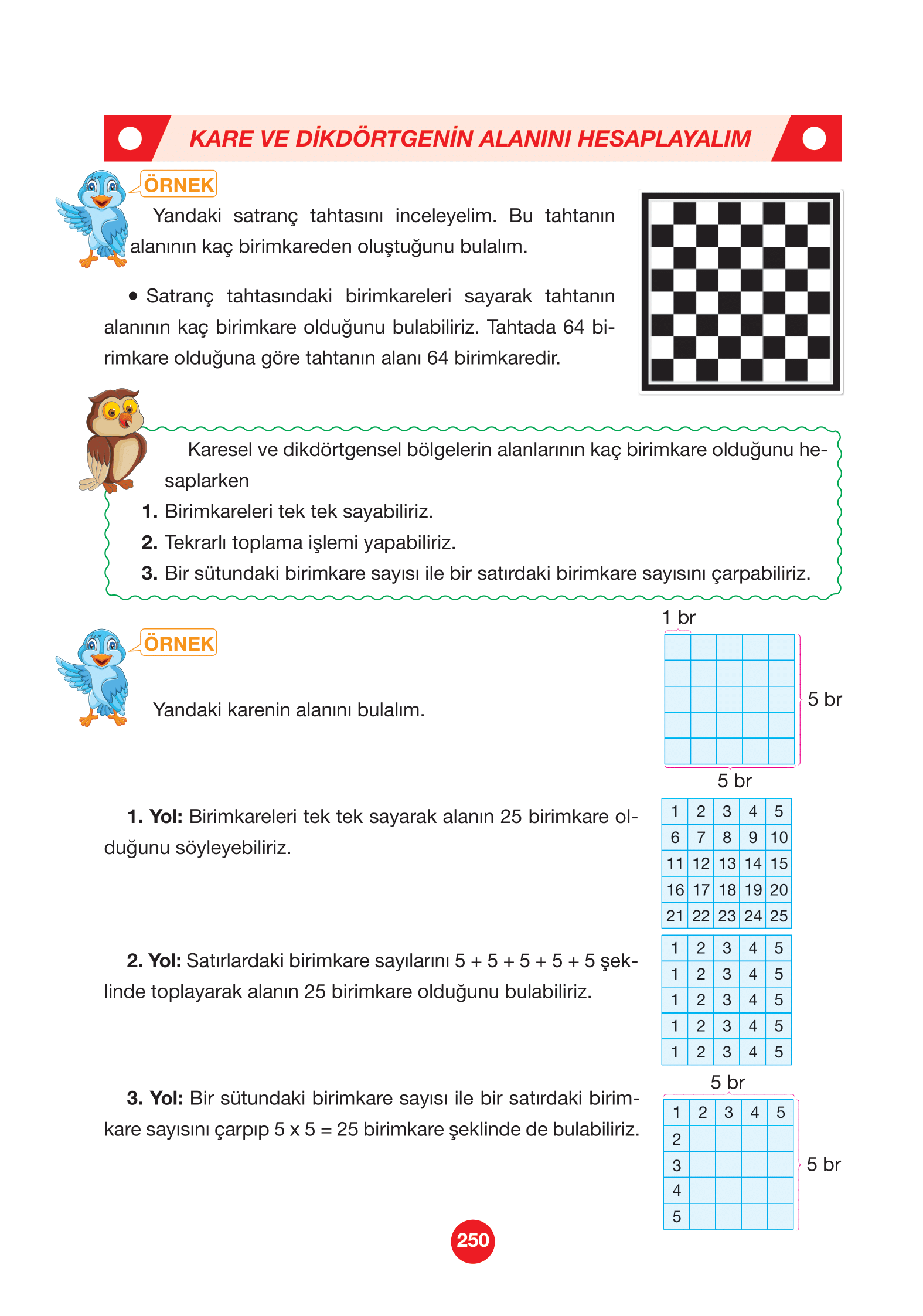 4. Sınıf Pasifik Yayınları Matematik Ders Kitabı Sayfa 250 Cevapları