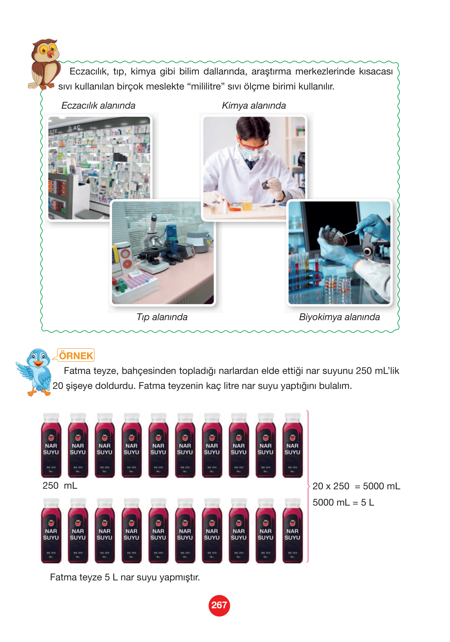4. Sınıf Pasifik Yayınları Matematik Ders Kitabı Sayfa 267 Cevapları