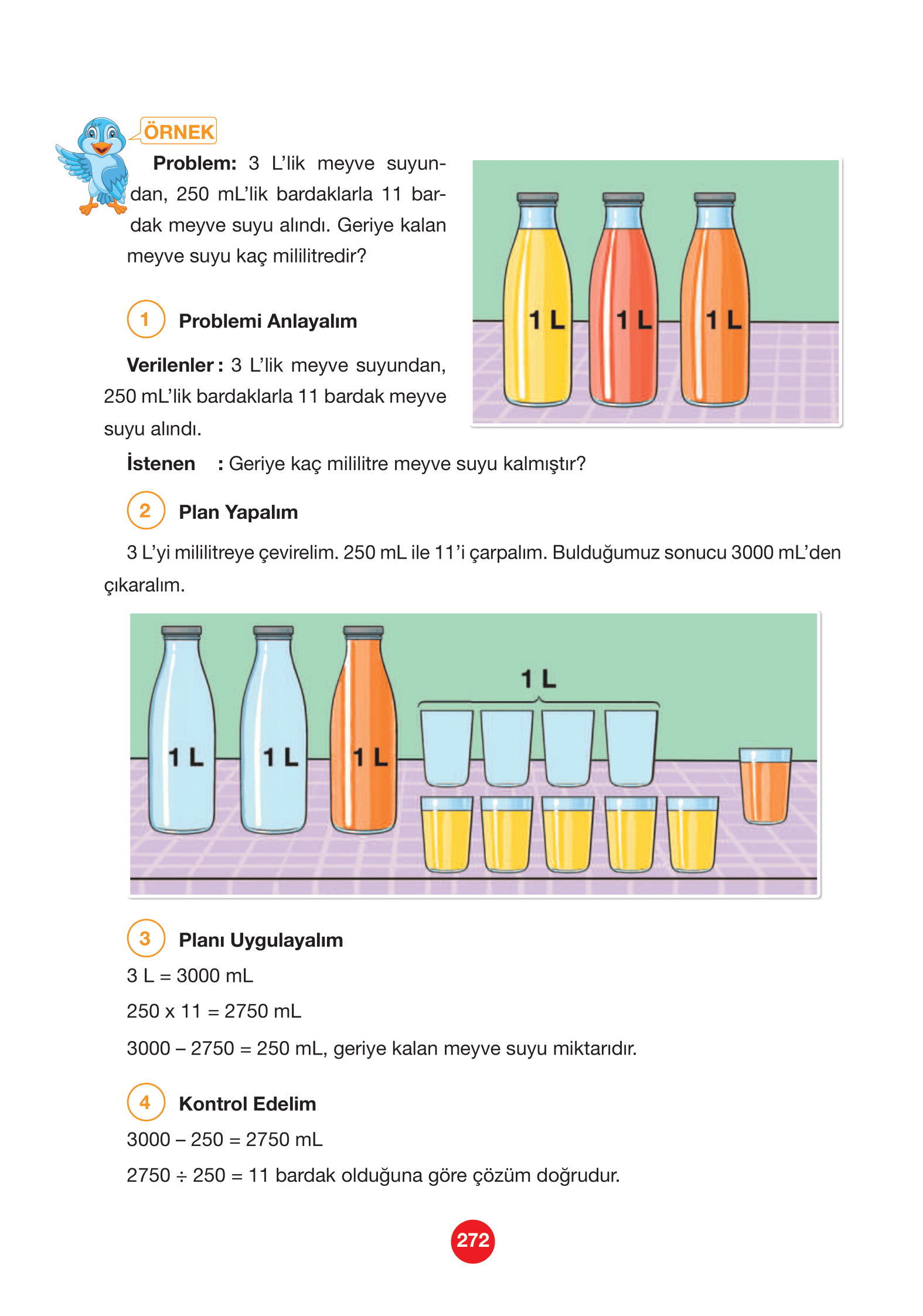 4. Sınıf Pasifik Yayınları Matematik Ders Kitabı Sayfa 272 Cevapları