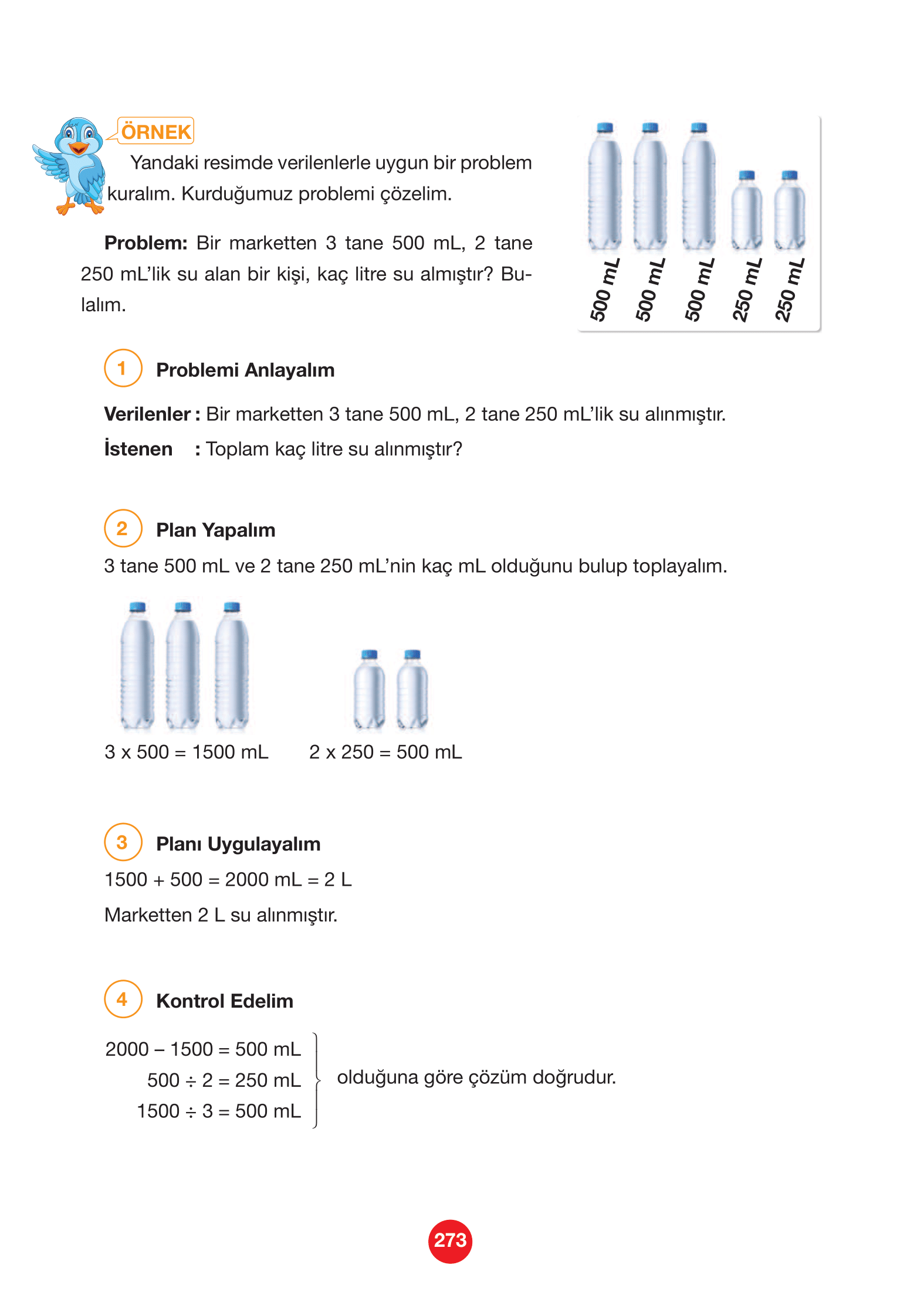 4. Sınıf Pasifik Yayınları Matematik Ders Kitabı Sayfa 273 Cevapları
