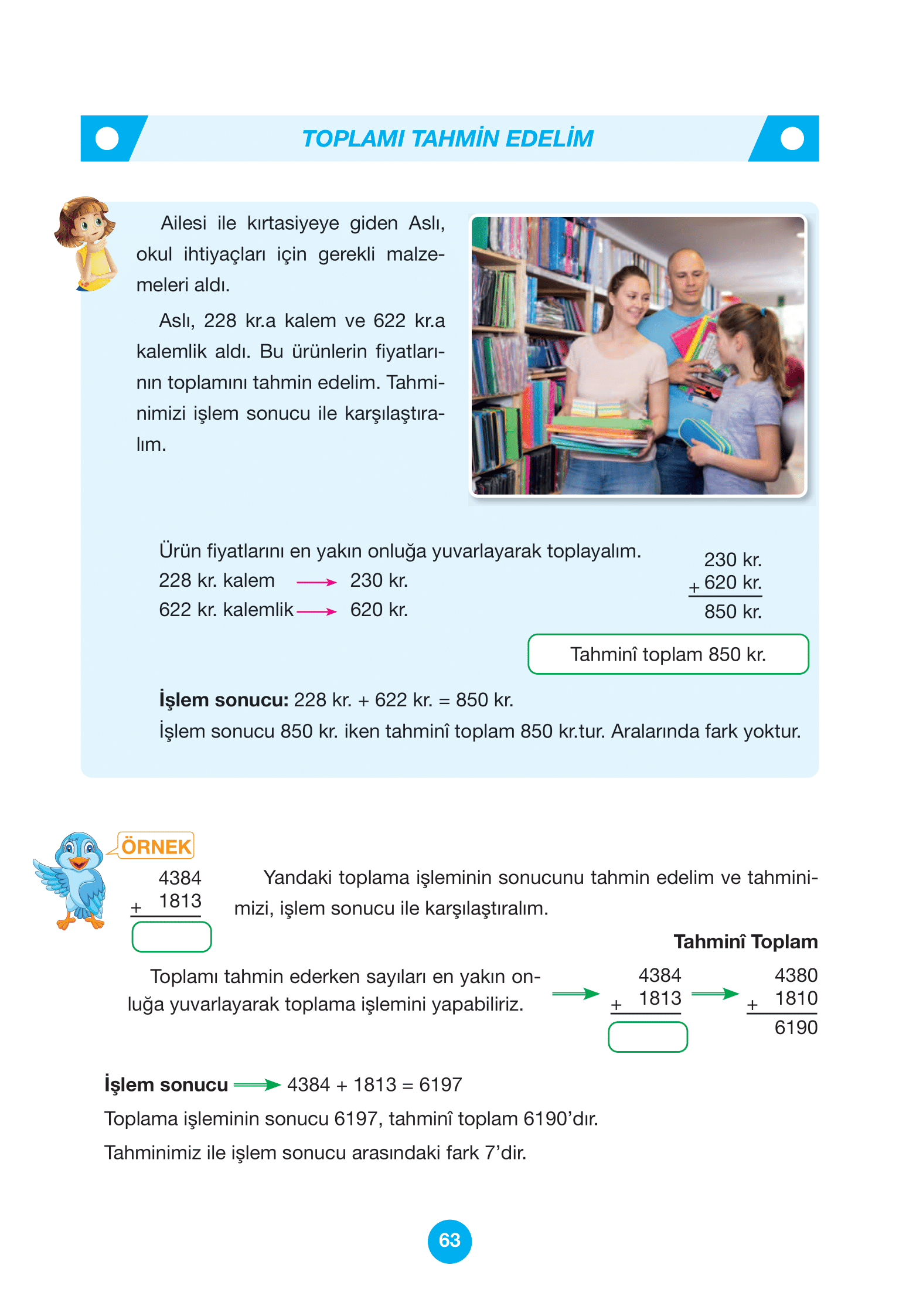 4. Sınıf Pasifik Yayınları Matematik Ders Kitabı Sayfa 63 Cevapları