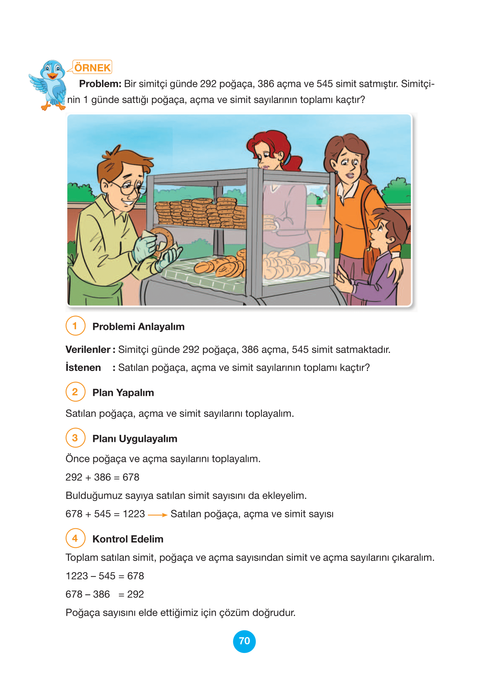 4. Sınıf Pasifik Yayınları Matematik Ders Kitabı Sayfa 70 Cevapları