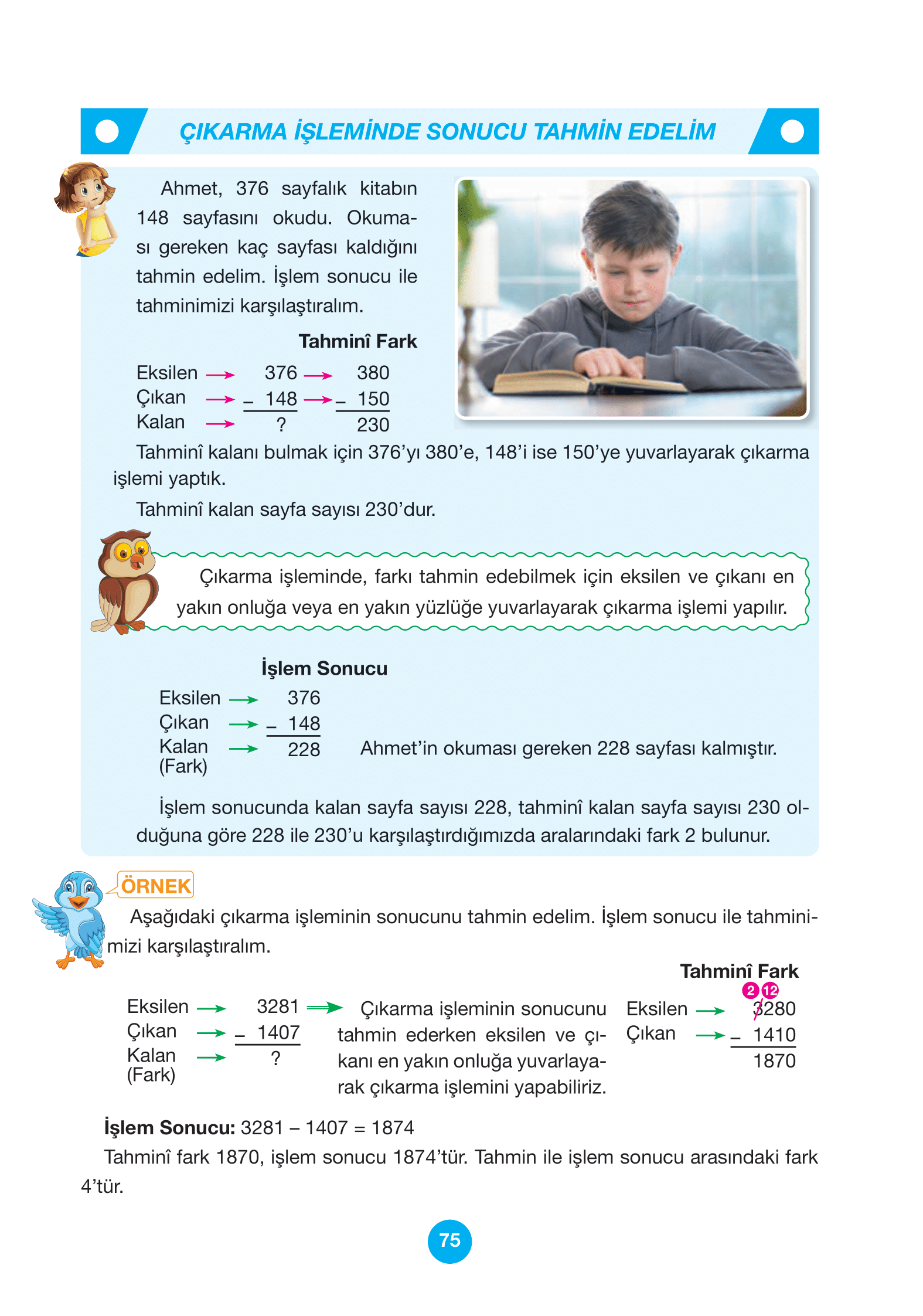 4. Sınıf Pasifik Yayınları Matematik Ders Kitabı Sayfa 75 Cevapları 4. Sınıf Pasifik Yayınları Matematik Ders Kitabı Sayfa 75 Cevapları