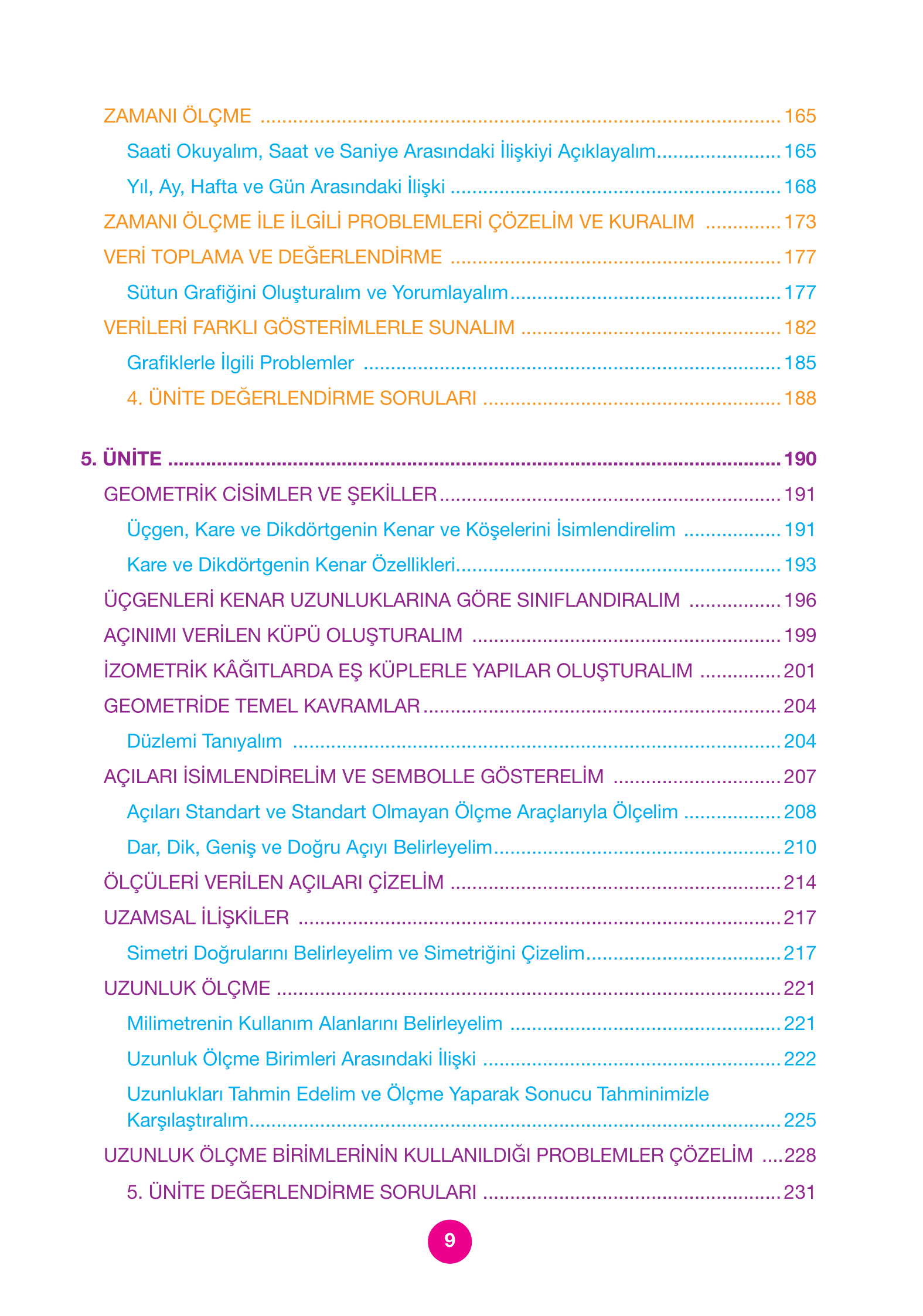 4. Sınıf Pasifik Yayınları Matematik Ders Kitabı Sayfa 9 Cevapları 4. Sınıf Pasifik Yayınları Matematik Ders Kitabı Sayfa 9 Cevapları