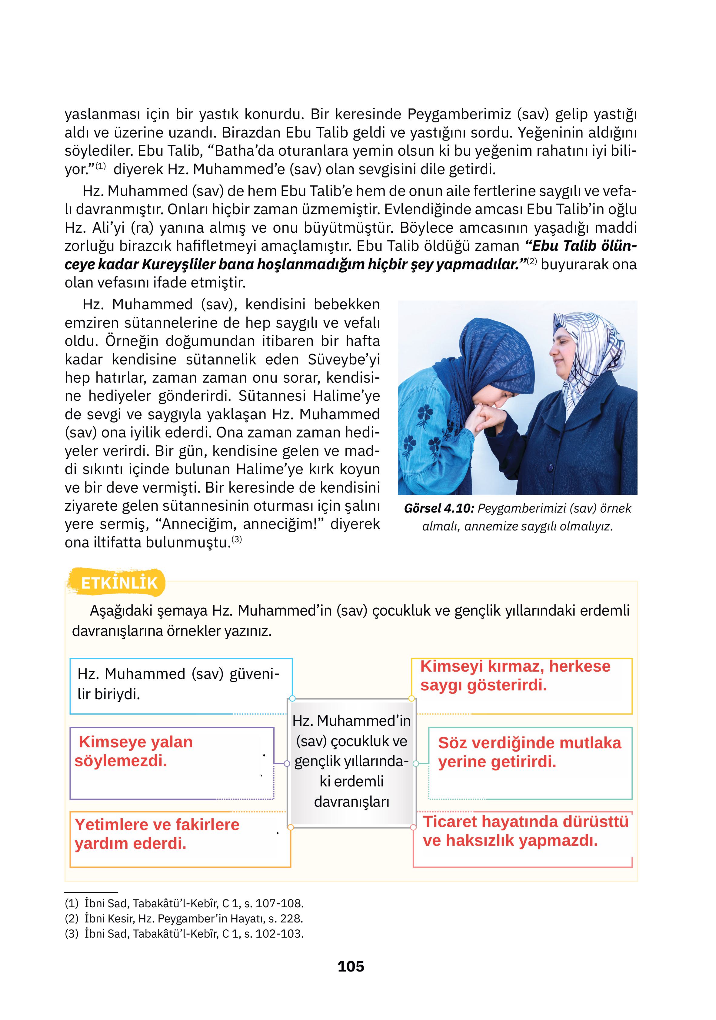 4. Sınıf Sdr Dikey Yayıncılık Din Kültürü Ve Ahlak Bilgisi Ders Kitabı Sayfa 105 Cevapları 4. Sınıf Sdr Dikey Yayıncılık Din Kültürü Ve Ahlak Bilgisi Ders Kitabı Sayfa 105 Cevapları