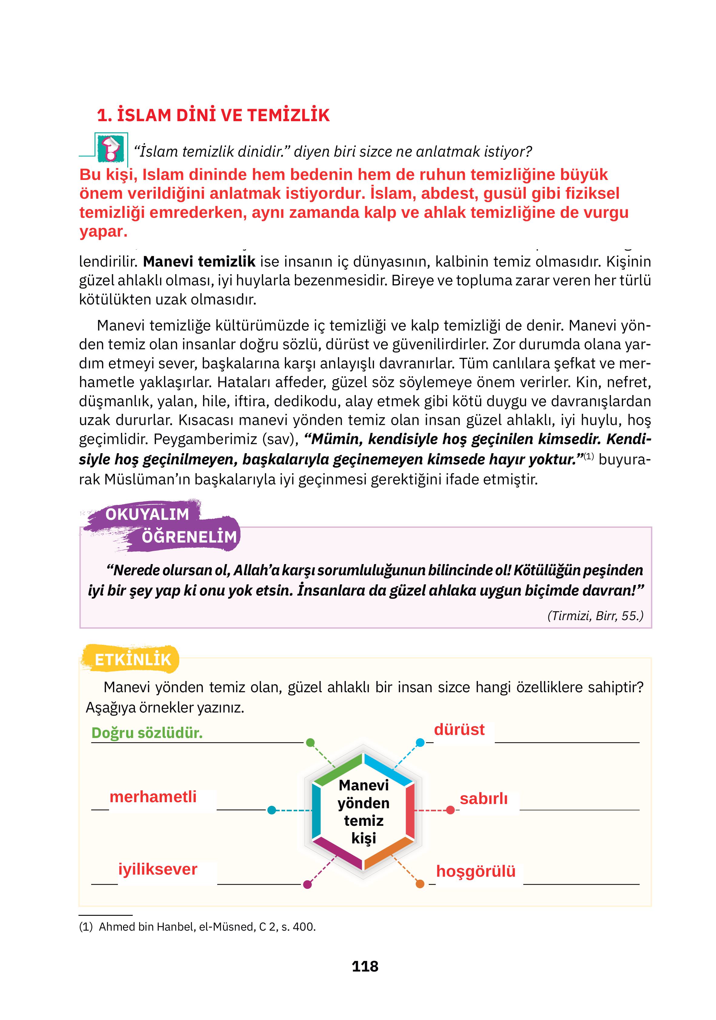 4. Sınıf Sdr Dikey Yayıncılık Din Kültürü Ve Ahlak Bilgisi Ders Kitabı Sayfa 118 Cevapları 4. Sınıf Sdr Dikey Yayıncılık Din Kültürü Ve Ahlak Bilgisi Ders Kitabı Sayfa 118 Cevapları