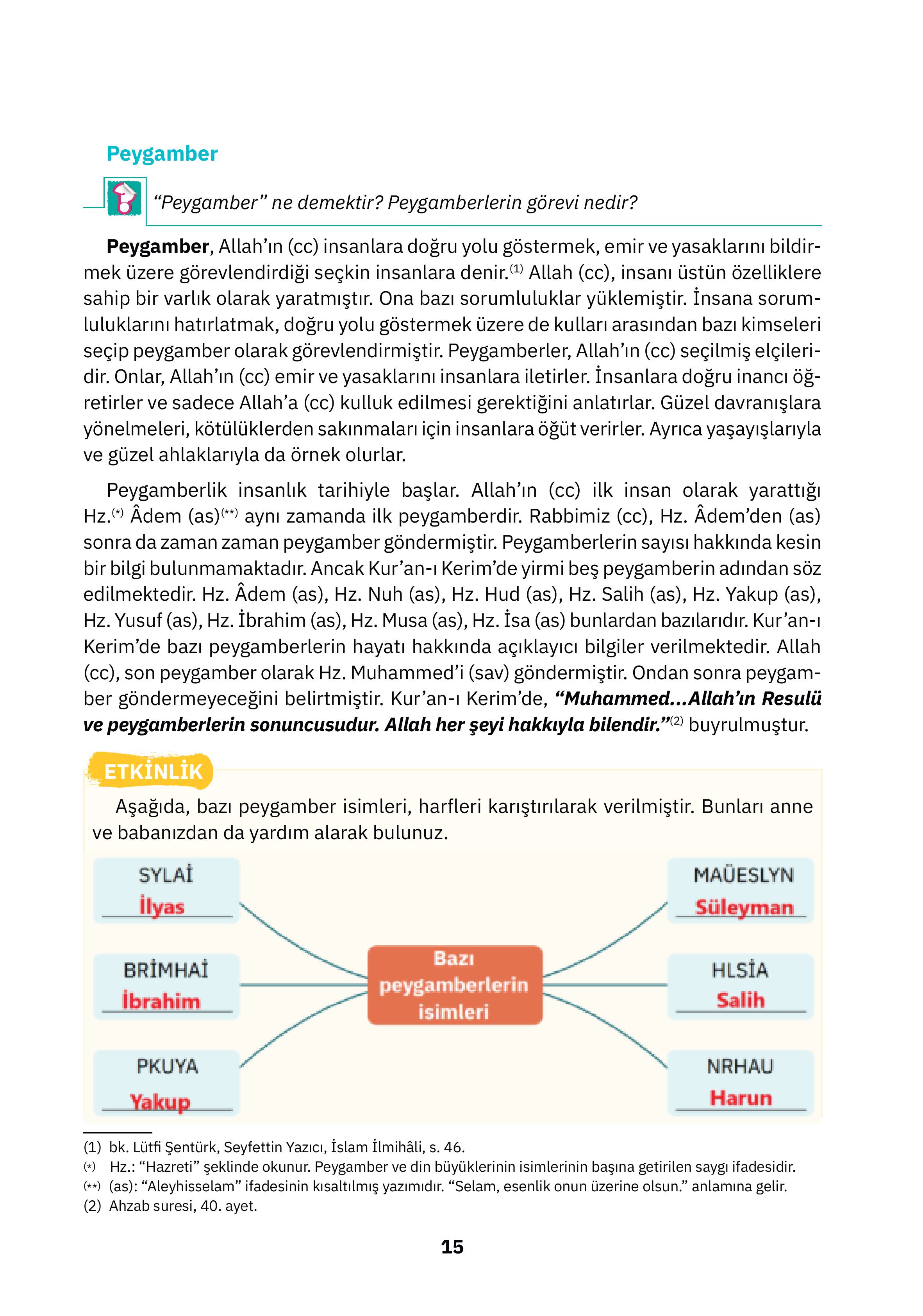 4. Sınıf Sdr Dikey Yayıncılık Din Kültürü Ve Ahlak Bilgisi Ders Kitabı Sayfa 15 Cevapları 4. Sınıf Sdr Dikey Yayıncılık Din Kültürü Ve Ahlak Bilgisi Ders Kitabı Sayfa 15 Cevapları