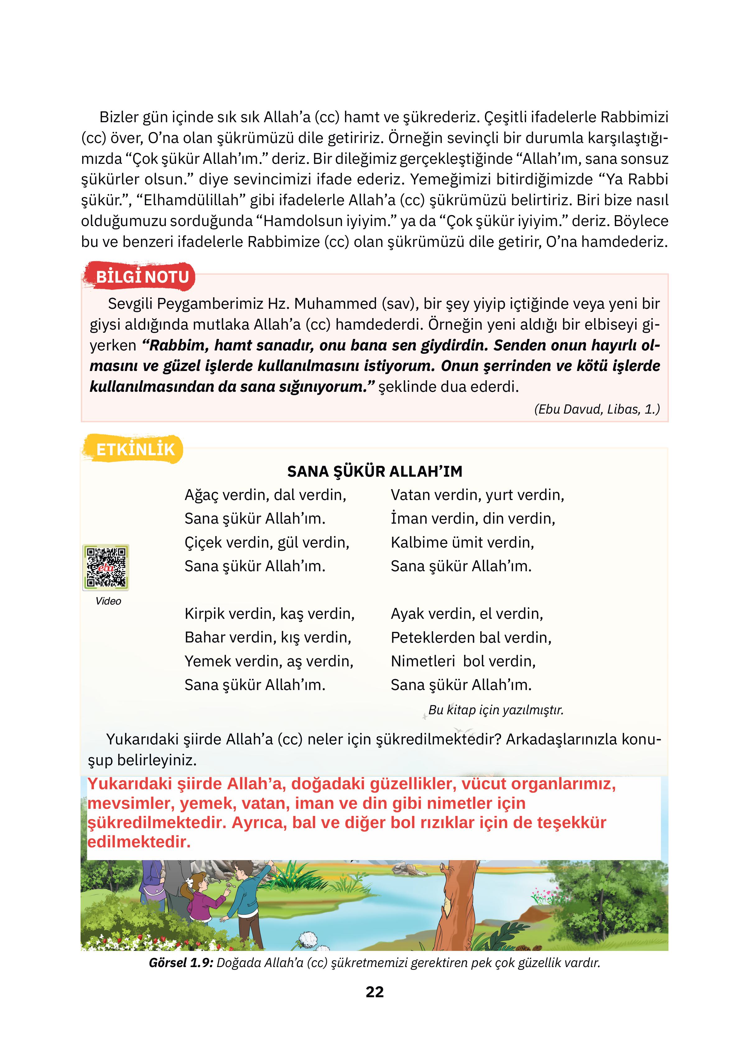 4. Sınıf Sdr Dikey Yayıncılık Din Kültürü Ve Ahlak Bilgisi Ders Kitabı Sayfa 22 Cevapları 4. Sınıf Sdr Dikey Yayıncılık Din Kültürü Ve Ahlak Bilgisi Ders Kitabı Sayfa 22 Cevapları