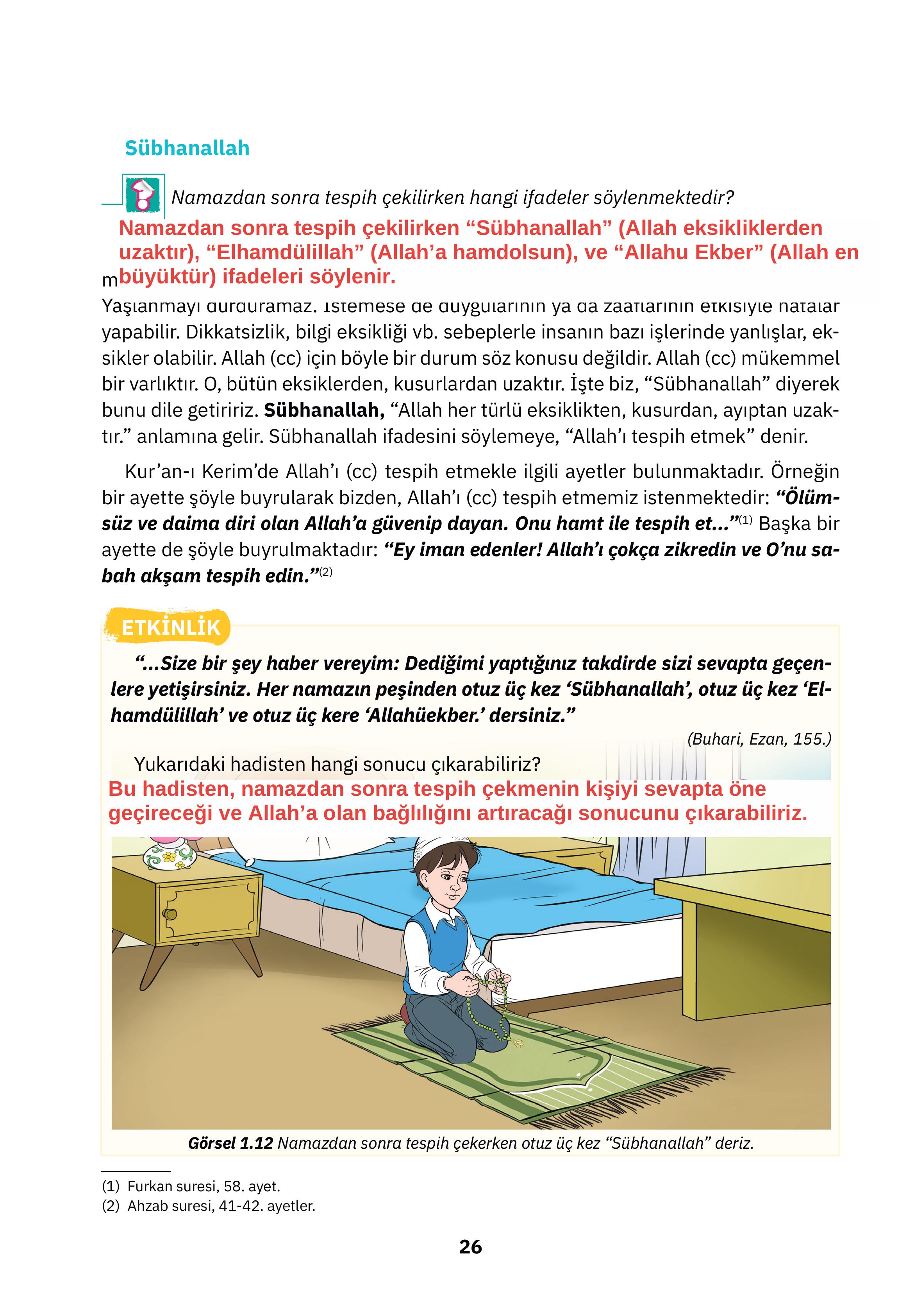 4. Sınıf Sdr Dikey Yayıncılık Din Kültürü Ve Ahlak Bilgisi Ders Kitabı Sayfa 26 Cevapları 4. Sınıf Sdr Dikey Yayıncılık Din Kültürü Ve Ahlak Bilgisi Ders Kitabı Sayfa 26 Cevapları