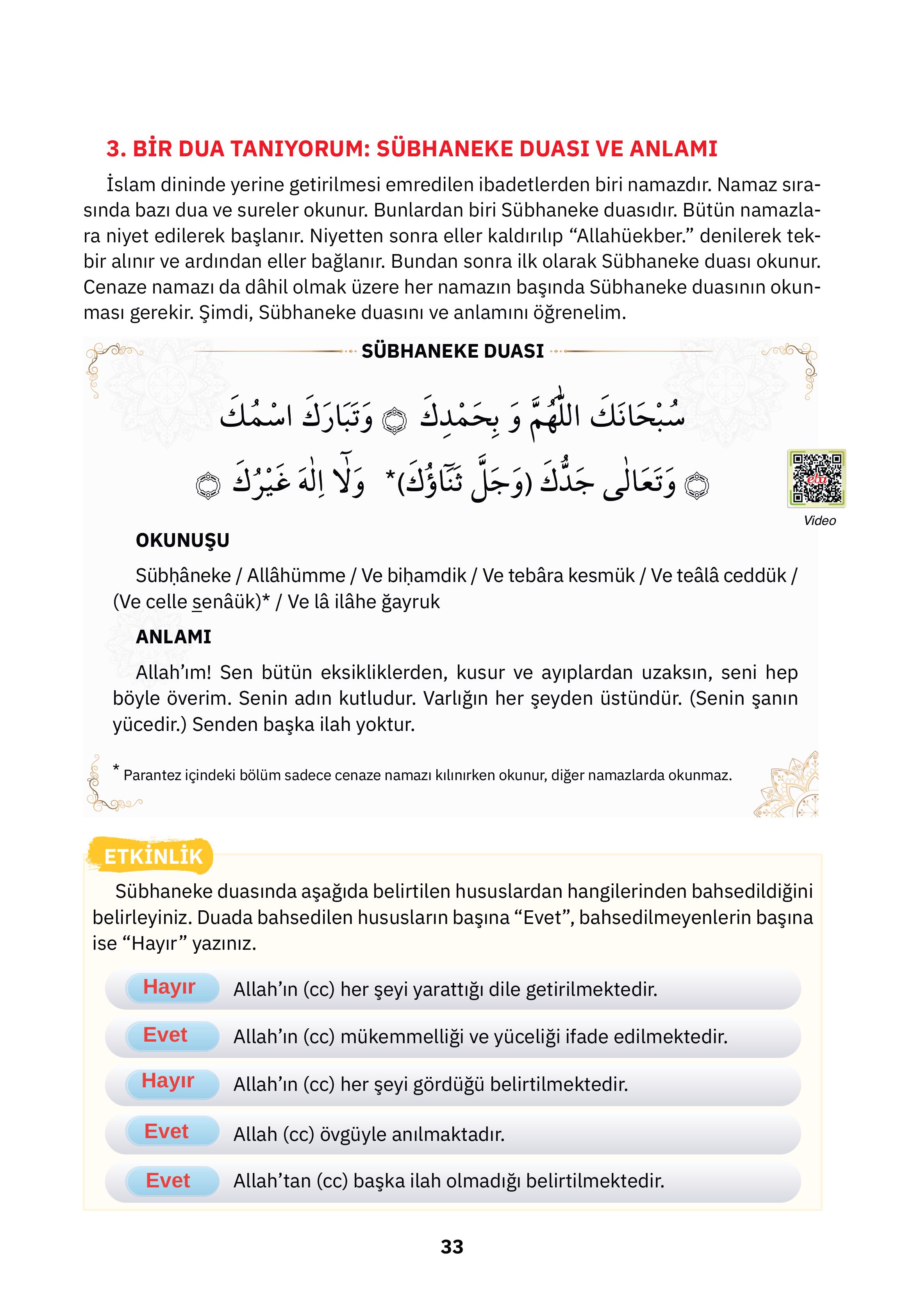 4. Sınıf Sdr Dikey Yayıncılık Din Kültürü Ve Ahlak Bilgisi Ders Kitabı Sayfa 33 Cevapları 4. Sınıf Sdr Dikey Yayıncılık Din Kültürü Ve Ahlak Bilgisi Ders Kitabı Sayfa 33 Cevapları
