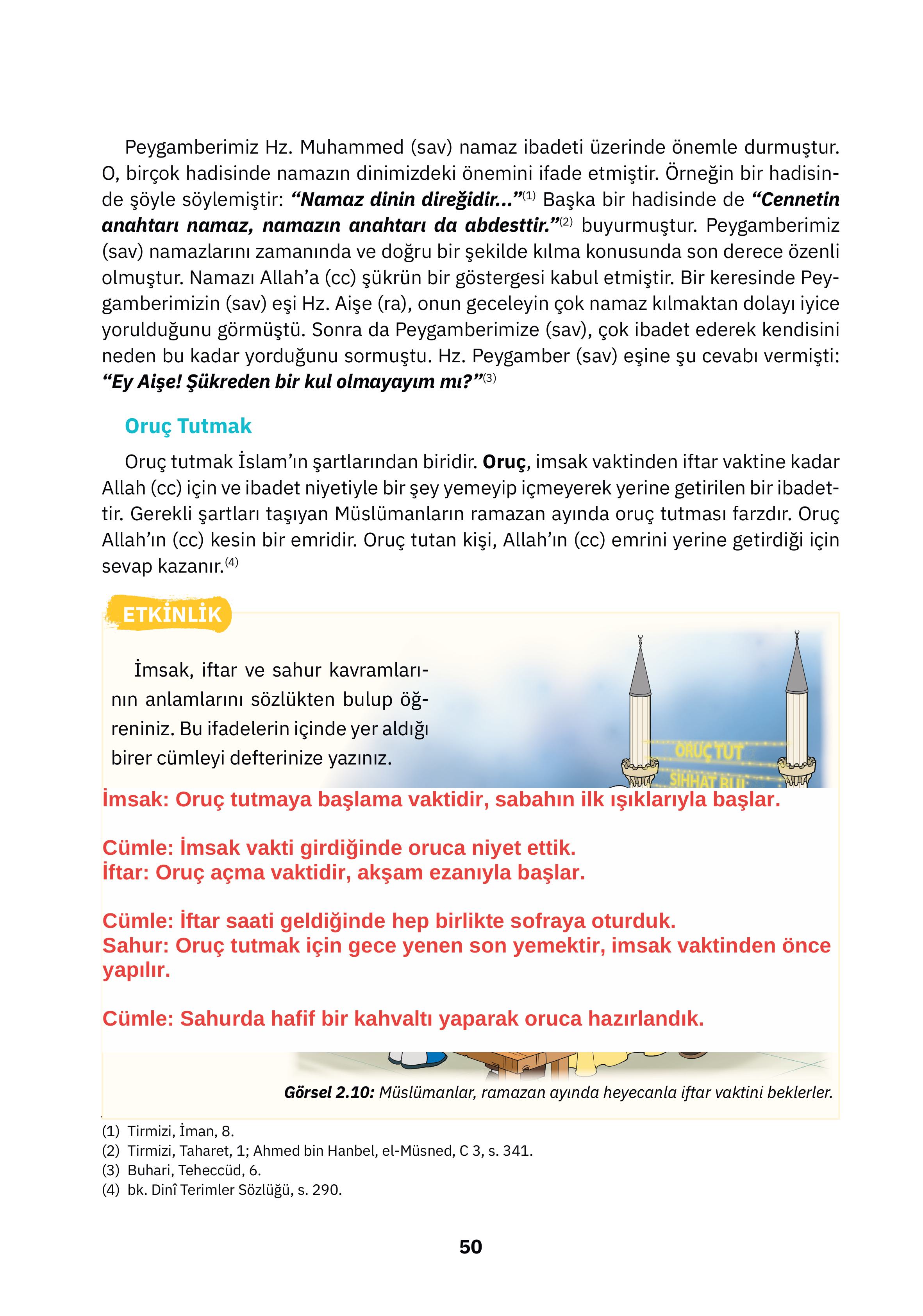4. Sınıf Sdr Dikey Yayıncılık Din Kültürü Ve Ahlak Bilgisi Ders Kitabı Sayfa 50 Cevapları 4. Sınıf Sdr Dikey Yayıncılık Din Kültürü Ve Ahlak Bilgisi Ders Kitabı Sayfa 50 Cevapları