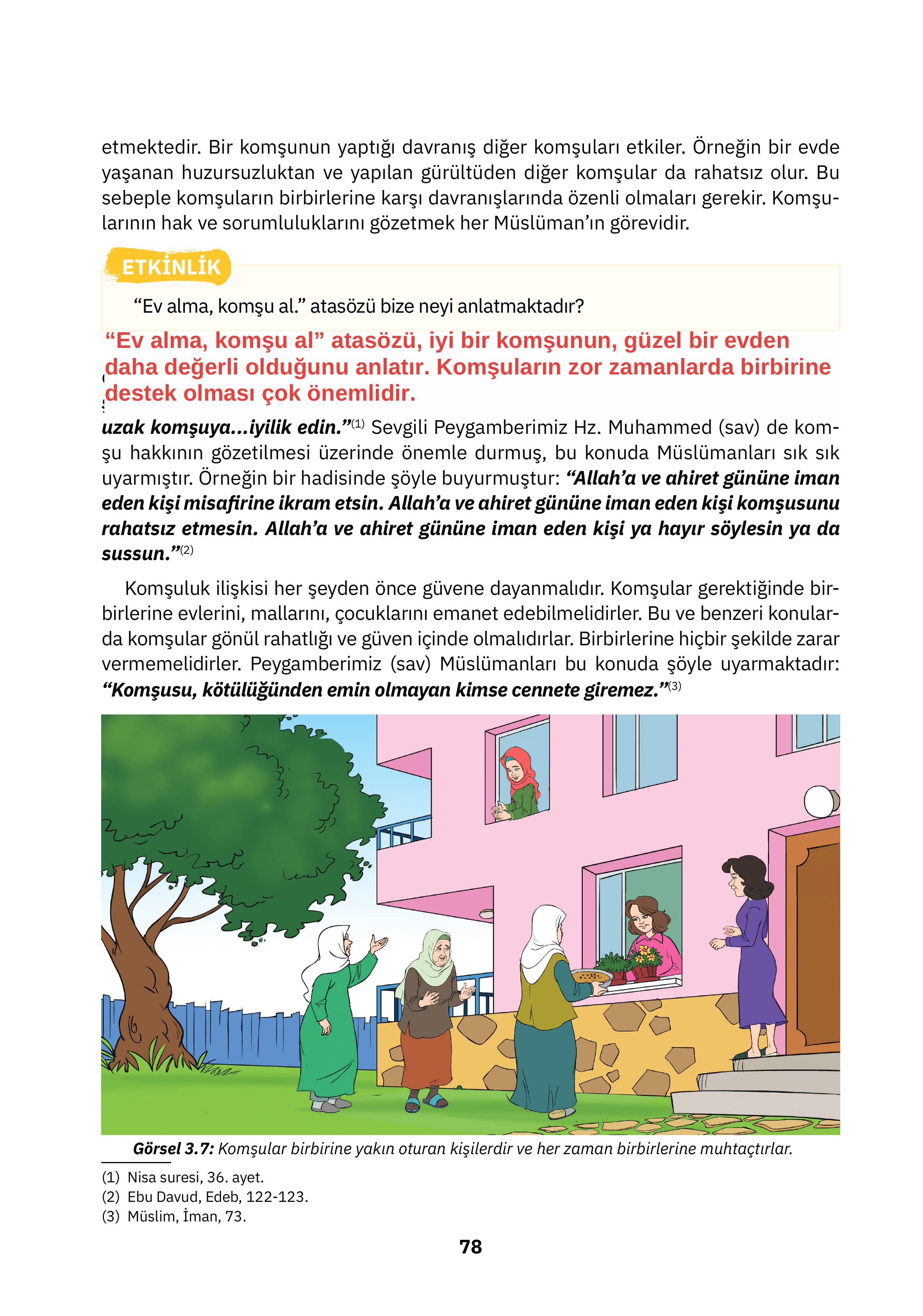 4. Sınıf Sdr Dikey Yayıncılık Din Kültürü Ve Ahlak Bilgisi Ders Kitabı Sayfa 78 Cevapları 4. Sınıf Sdr Dikey Yayıncılık Din Kültürü Ve Ahlak Bilgisi Ders Kitabı Sayfa 78 Cevapları