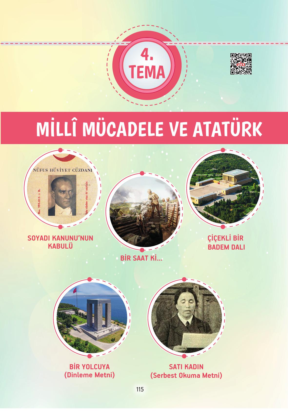 4. Sınıf Tuna Yayınları Türkçe Ders Kitabı Sayfa 115 Cevapları