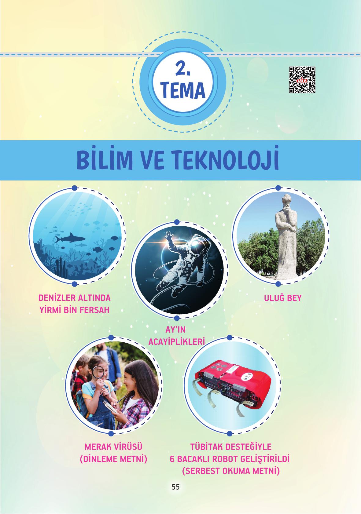 4. Sınıf Tuna Yayınları Türkçe Ders Kitabı Sayfa 55 Cevapları