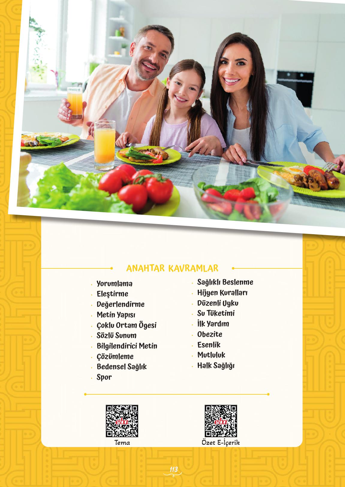 5. Sınıf Meb Yayınları 2. Kitap Türkçe Ders Kitabı Sayfa 113 Cevapları