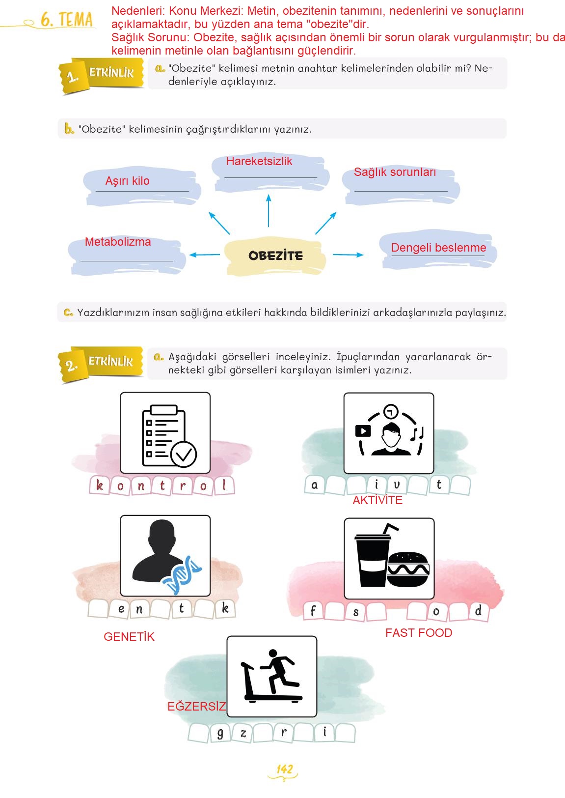 5. Sınıf Meb Yayınları 2. Kitap Türkçe Ders Kitabı Sayfa 142 Cevapları 5. Sınıf Meb Yayınları 2. Kitap Türkçe Ders Kitabı Sayfa 142 Cevapları