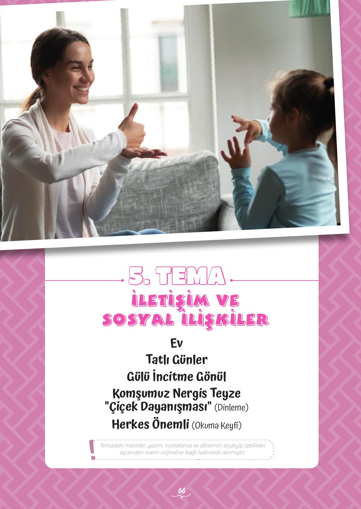 5. Sınıf Meb Yayınları 2. Kitap Türkçe Ders Kitabı Sayfa 66 Cevapları