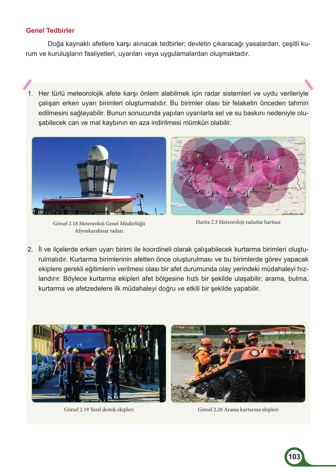 5. Sınıf Meb Yayınları Afet Bilinci Ders Kitabı Sayfa 103 Cevapları 5. Sınıf Meb Yayınları Afet Bilinci Ders Kitabı Sayfa 103 Cevapları