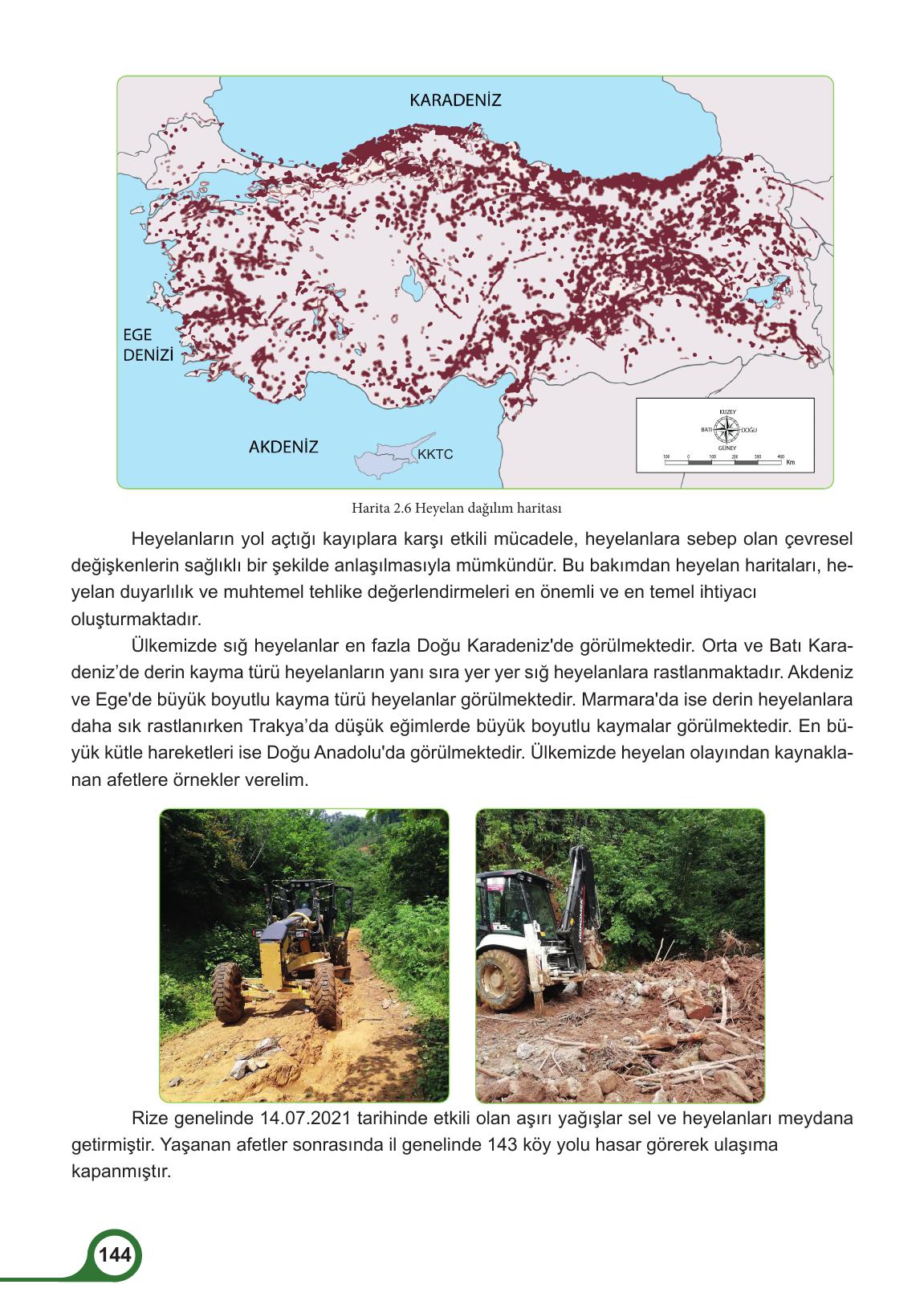 5. Sınıf Meb Yayınları Afet Bilinci Ders Kitabı Sayfa 144 Cevapları