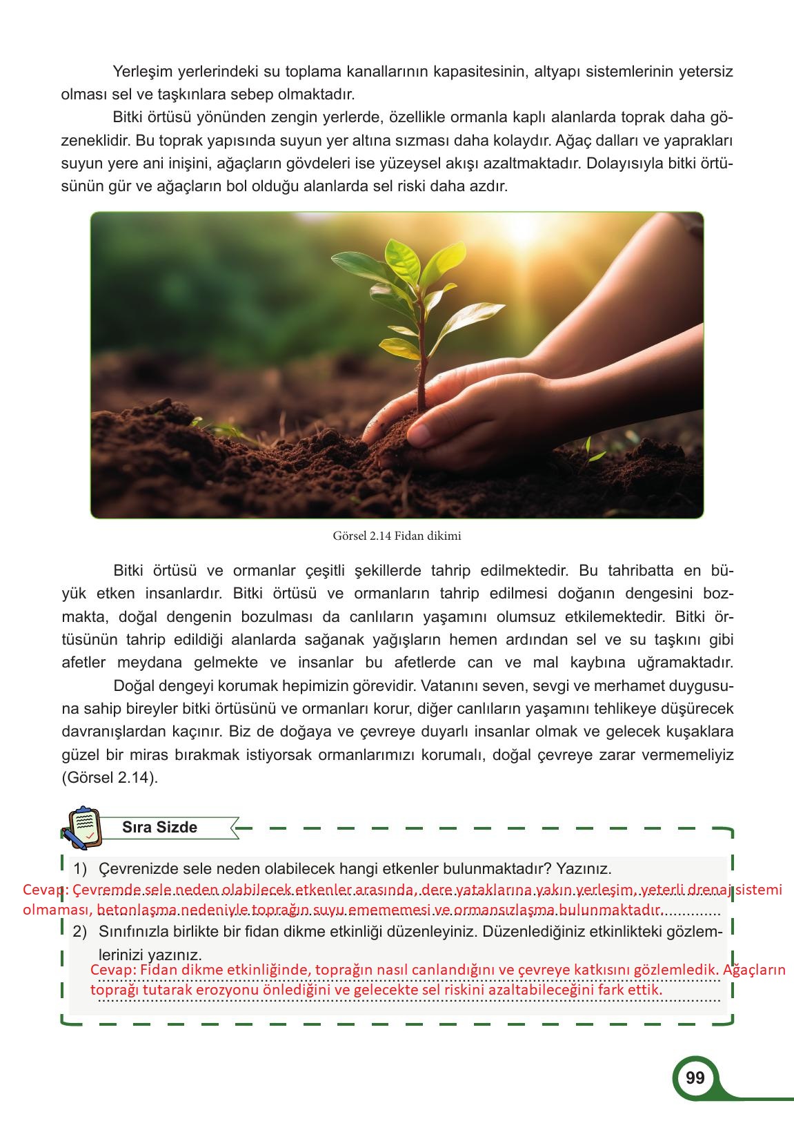 5. Sınıf Meb Yayınları Afet Bilinci Ders Kitabı Sayfa 99 Cevapları 5. Sınıf Meb Yayınları Afet Bilinci Ders Kitabı Sayfa 99 Cevapları