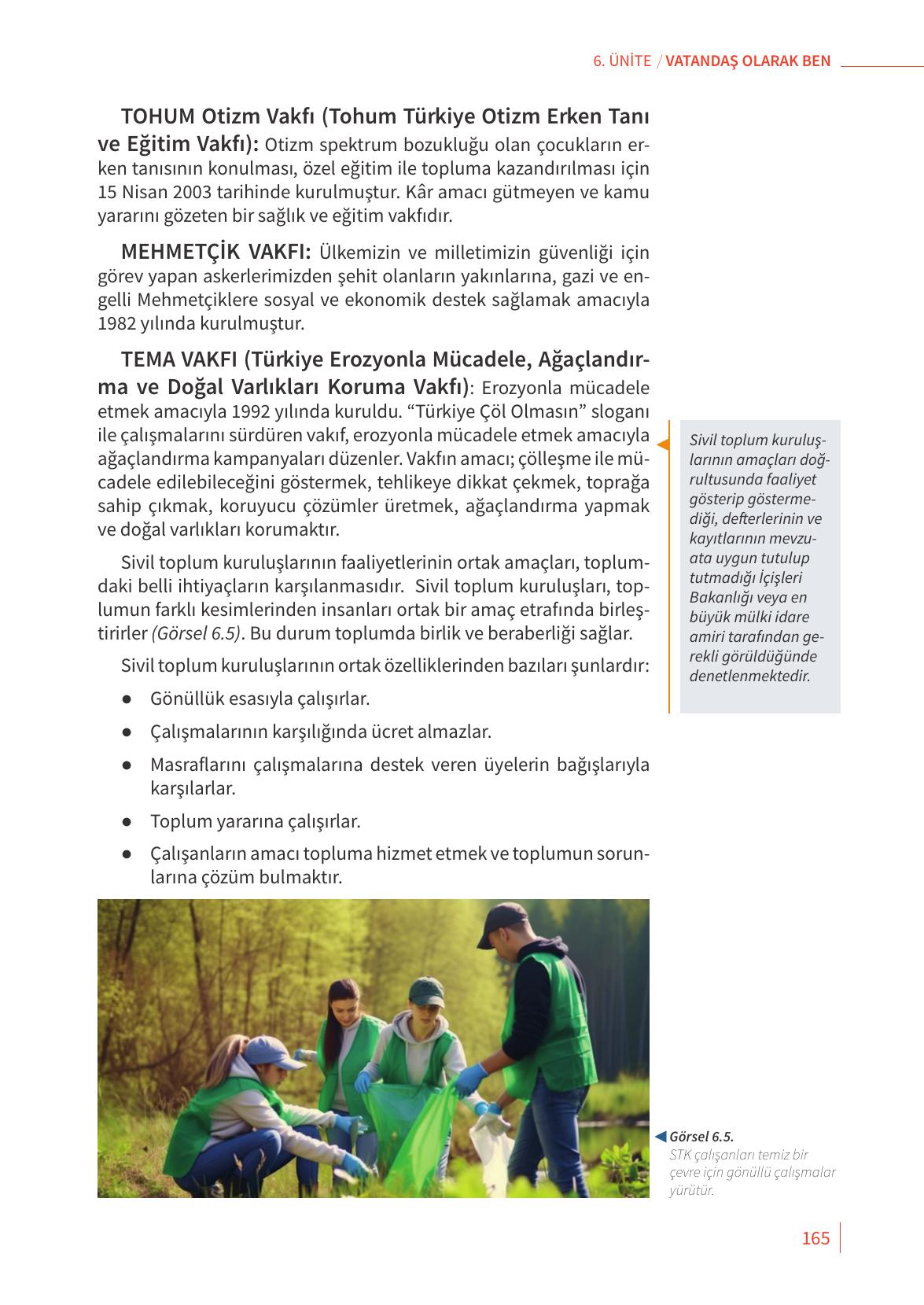6. Sınıf Meb Yayınları 2. Kitap Ahlak Ve Vatandaşlık Eğitimi Ders Kitabı Sayfa 165 Cevapları 6. Sınıf Meb Yayınları 2. Kitap Ahlak Ve Vatandaşlık Eğitimi Ders Kitabı Sayfa 165 Cevapları