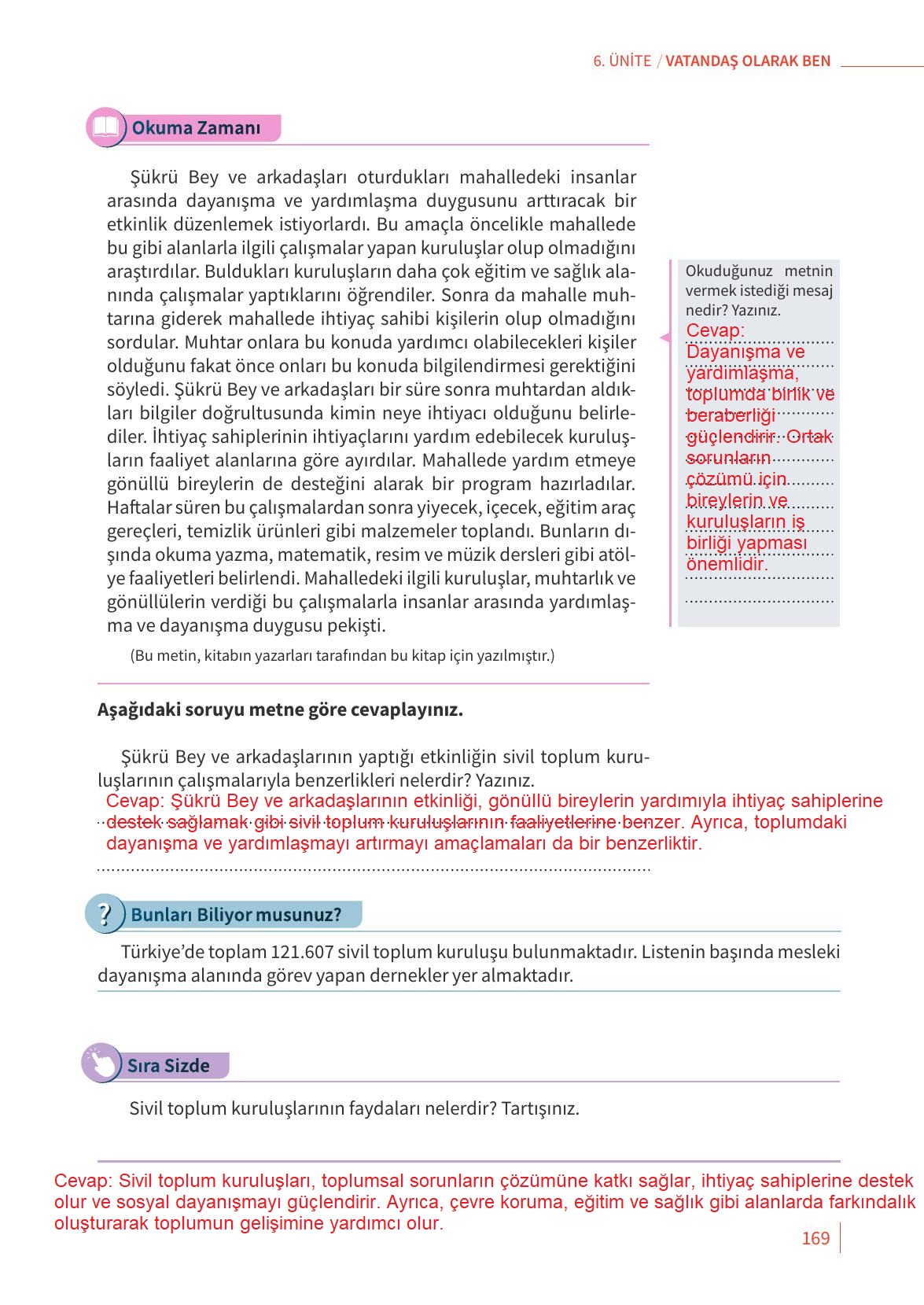 6. Sınıf Meb Yayınları 2. Kitap Ahlak Ve Vatandaşlık Eğitimi Ders Kitabı Sayfa 169 Cevapları 6. Sınıf Meb Yayınları 2. Kitap Ahlak Ve Vatandaşlık Eğitimi Ders Kitabı Sayfa 169 Cevapları
