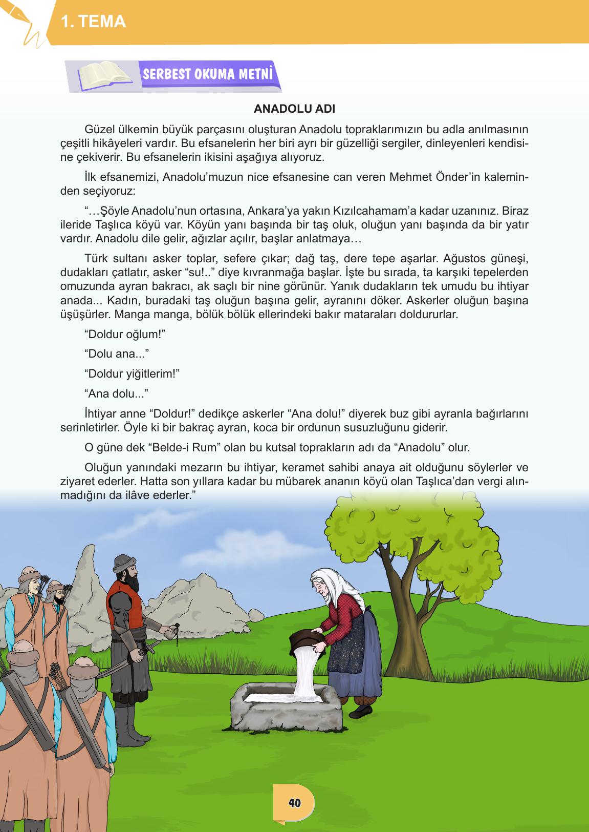 6. Sınıf Meb Yayınları Türkçe Ders Kitabı Sayfa 40 Cevapları 6. Sınıf Meb Yayınları Türkçe Ders Kitabı Sayfa 40 Cevapları