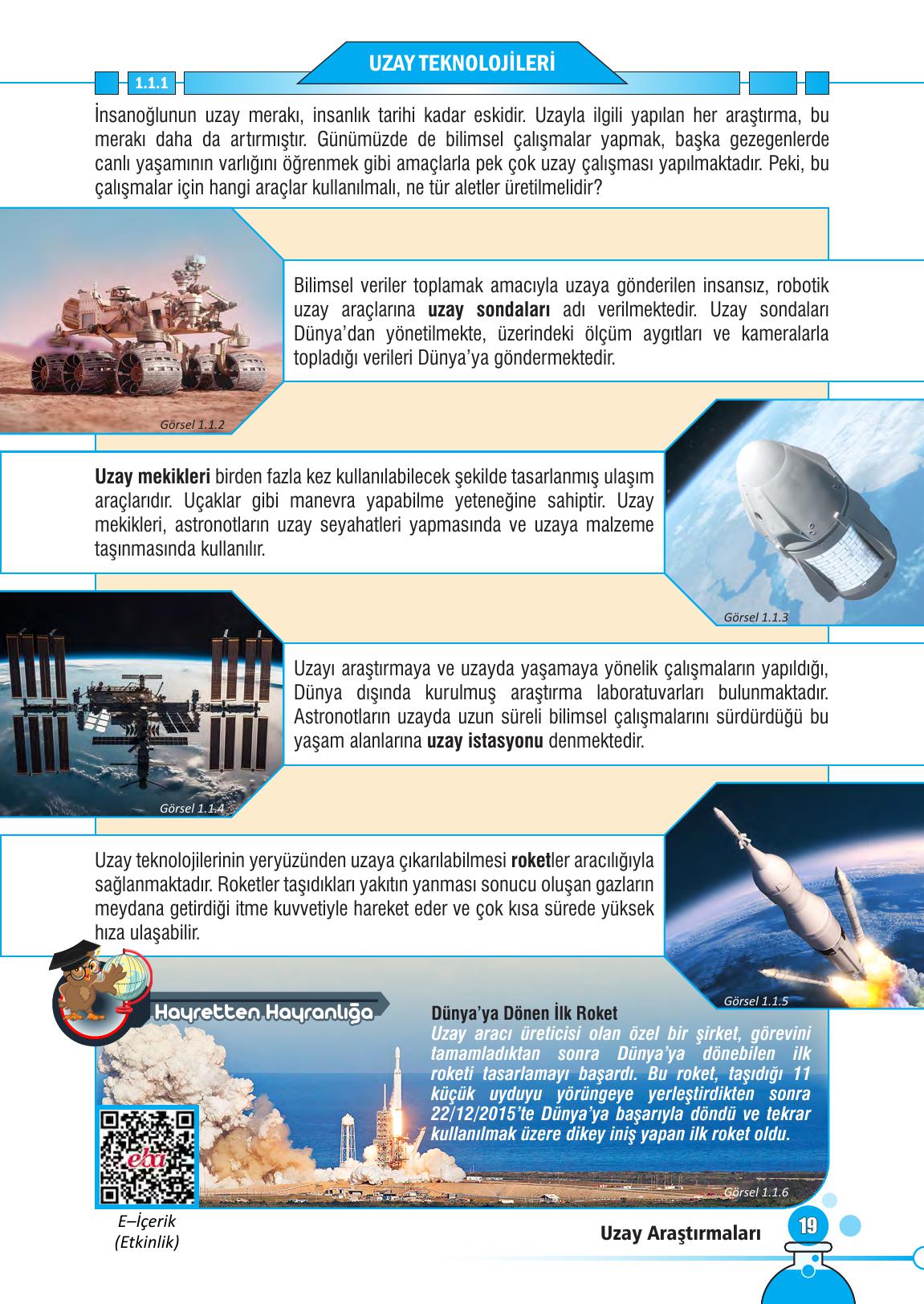 7. Sınıf Meb Yayınları Fen Bilimleri Ders Kitabı Sayfa 19 Cevapları