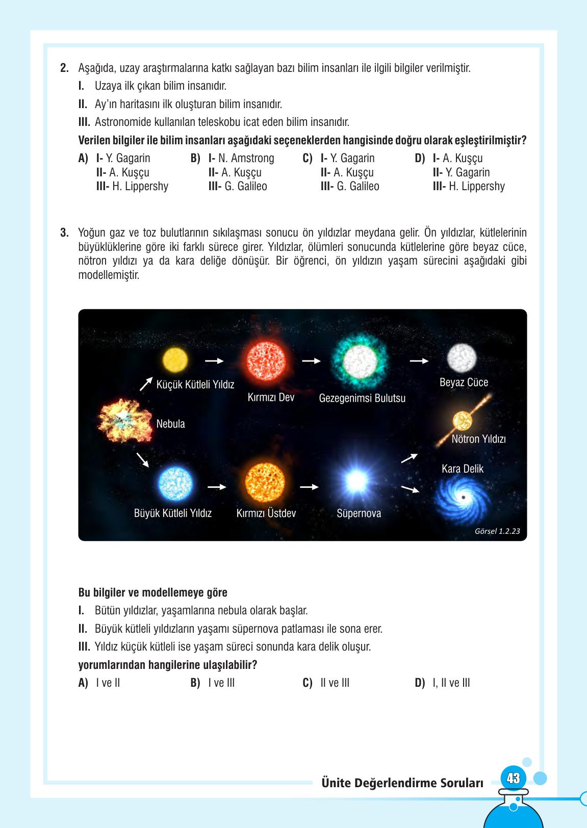7. Sınıf Meb Yayınları Fen Bilimleri Ders Kitabı Sayfa 43 Cevapları 7. Sınıf Meb Yayınları Fen Bilimleri Ders Kitabı Sayfa 43 Cevapları