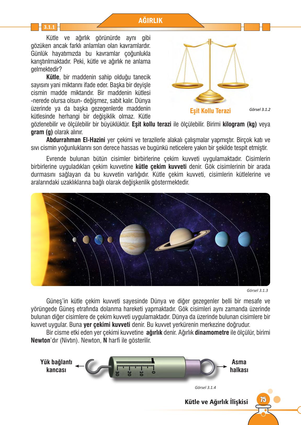 7. Sınıf Meb Yayınları Fen Bilimleri Ders Kitabı Sayfa 75 Cevapları 7. Sınıf Meb Yayınları Fen Bilimleri Ders Kitabı Sayfa 75 Cevapları