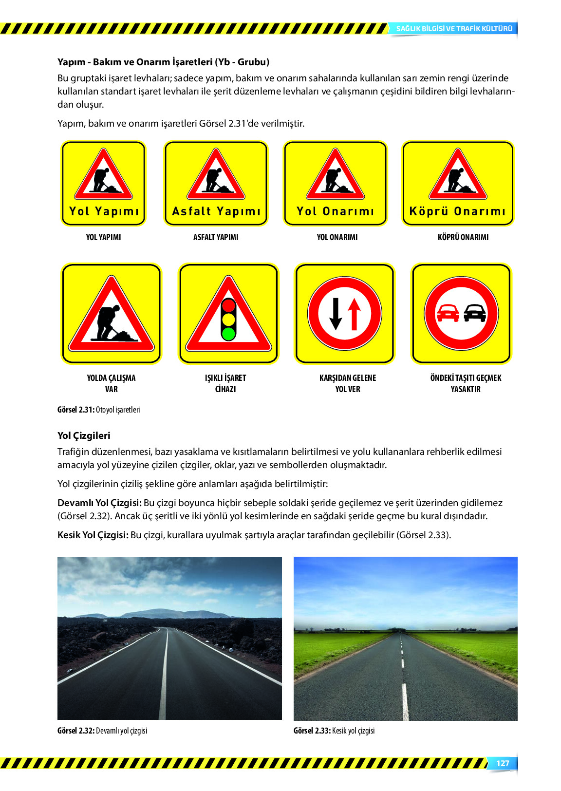9. Sınıf Meb Yayınları Sağlık Bilgisi Ve Trafik Kültürü Ders Kitabı Sayfa 127 Cevapları