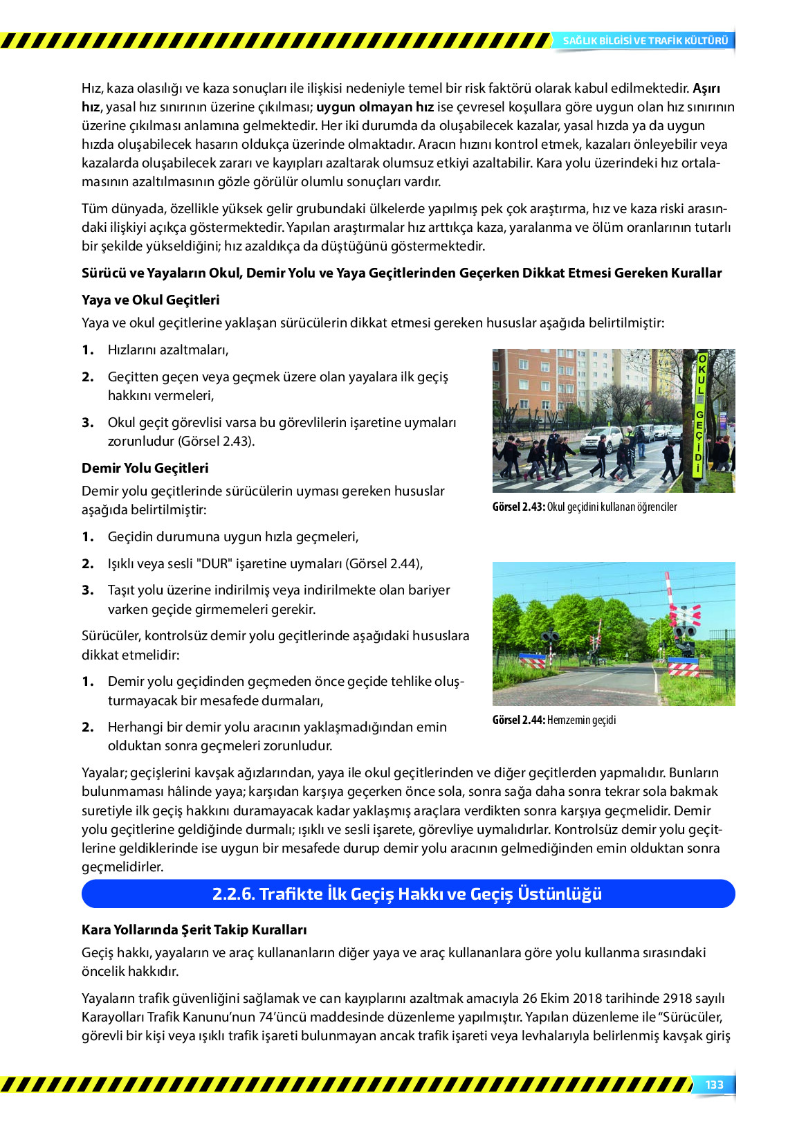 9. Sınıf Meb Yayınları Sağlık Bilgisi Ve Trafik Kültürü Ders Kitabı Sayfa 133 Cevapları