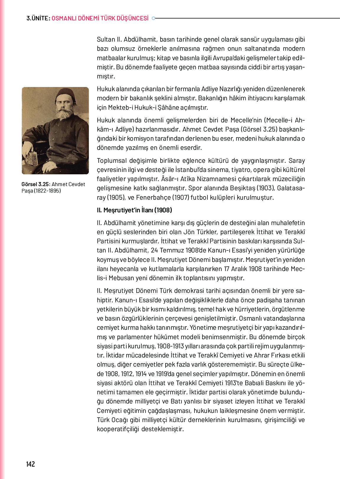 10. Sınıf Meb Yayınları Türk Düşünce Tarihi Ders Kitabı Sayfa 142 Cevapları