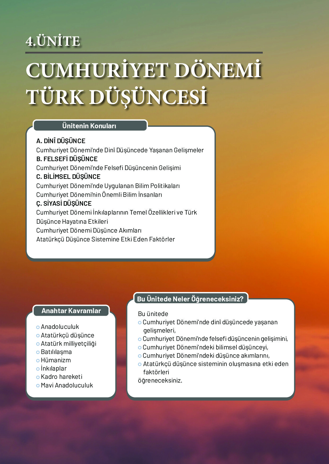 10. Sınıf Meb Yayınları Türk Düşünce Tarihi Ders Kitabı Sayfa 152 Cevapları