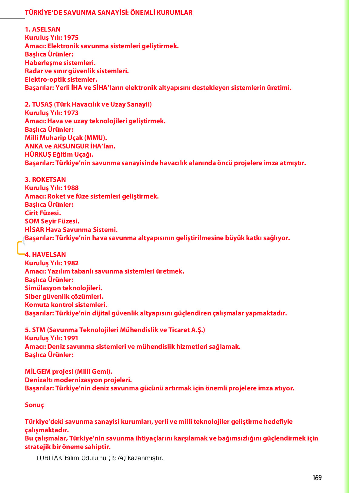 10. Sınıf Meb Yayınları Türk Düşünce Tarihi Ders Kitabı Sayfa 169 Cevapları