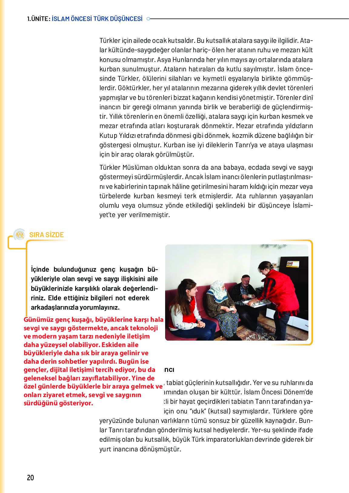 10. Sınıf Meb Yayınları Türk Düşünce Tarihi Ders Kitabı Sayfa 20 Cevapları