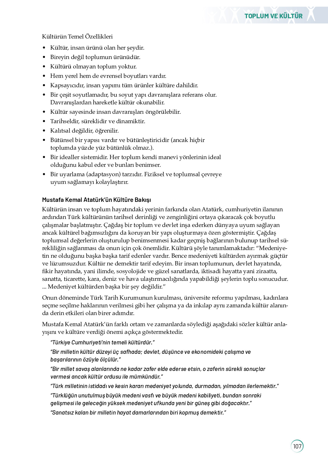 11. Sınıf Meb Yayınları Sosyoloji Ders Kitabı Sayfa 107 Cevapları