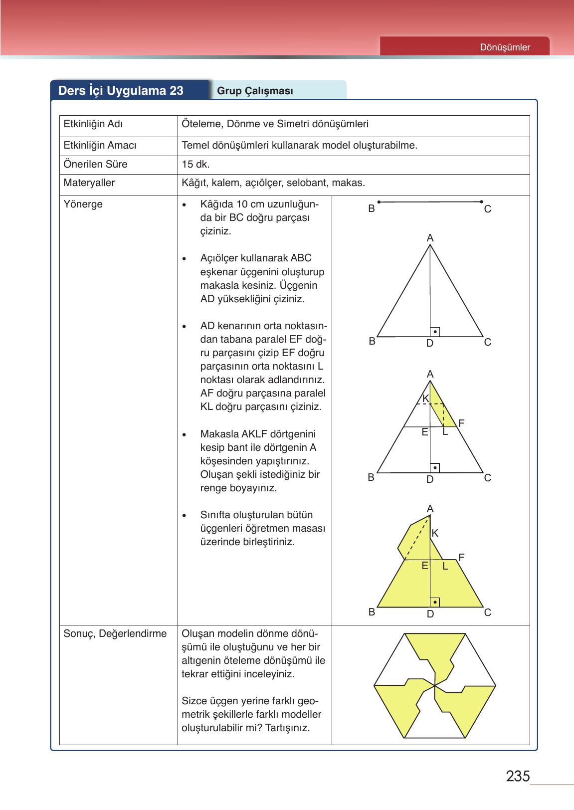 12. Sınıf Meb Yayınları Matematik Ders Kitabı Sayfa 235 Cevapları 12. Sınıf Meb Yayınları Matematik Ders Kitabı Sayfa 235 Cevapları