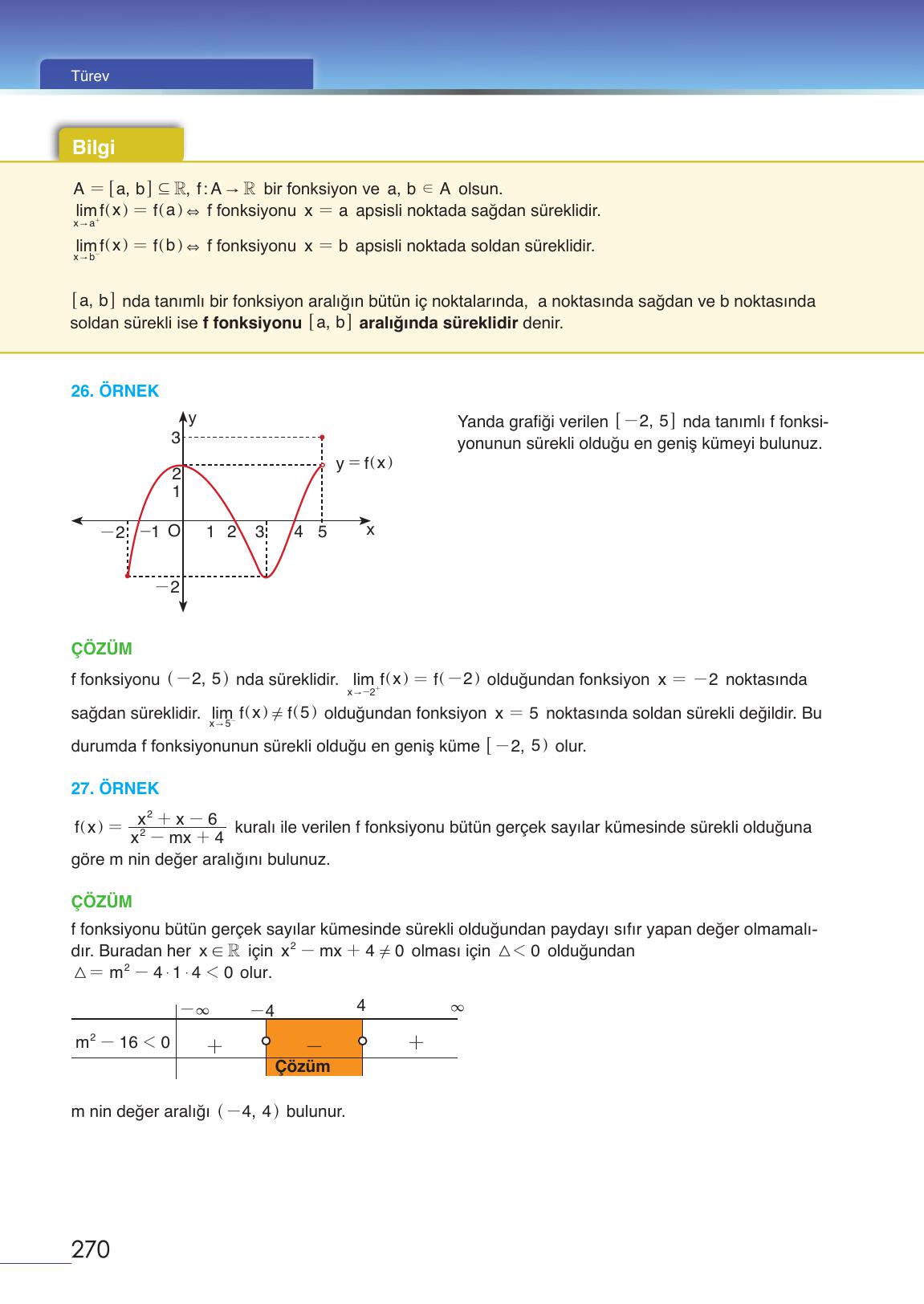 12. Sınıf Meb Yayınları Matematik Ders Kitabı Sayfa 270 Cevapları