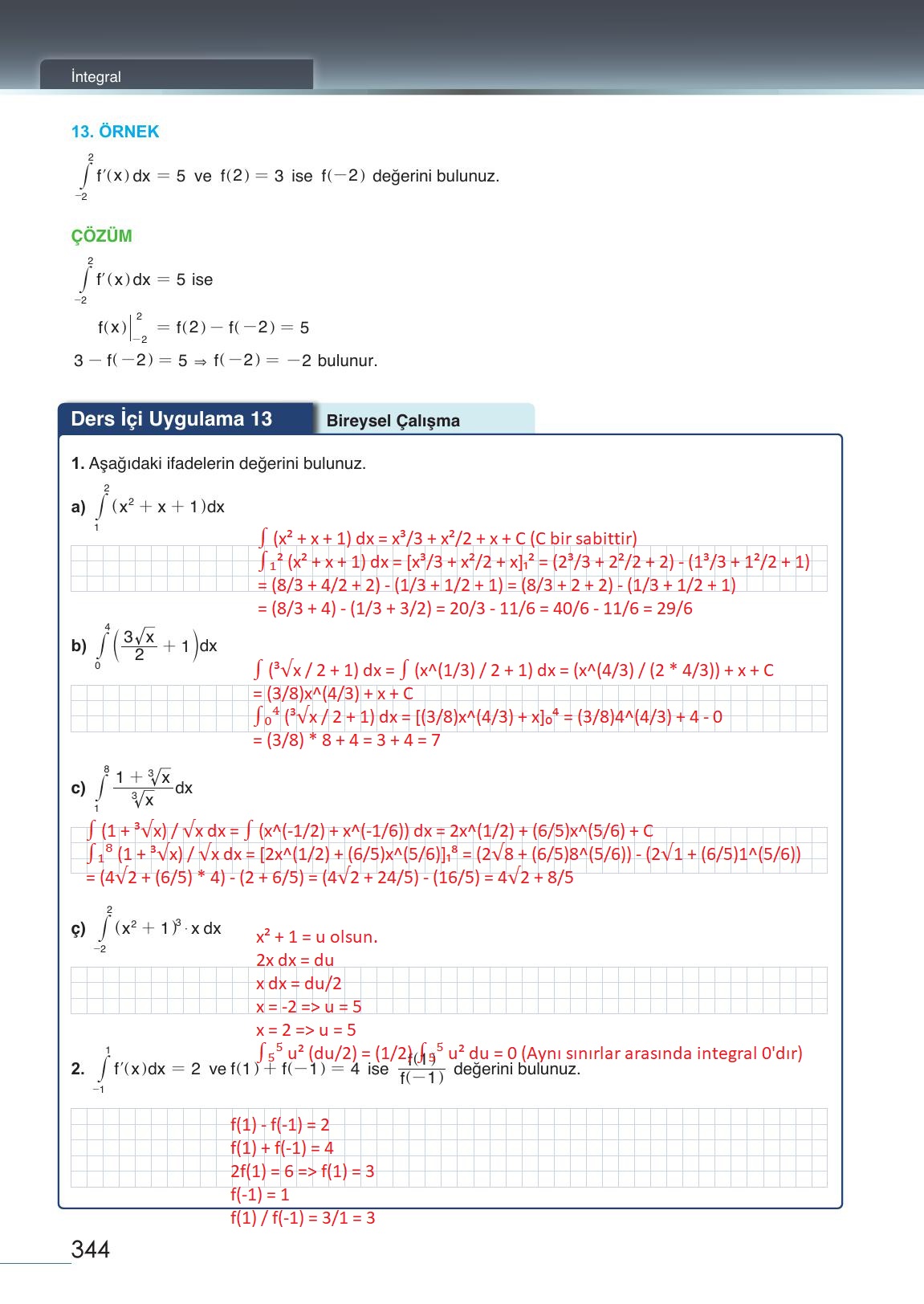 12. Sınıf Meb Yayınları Matematik Ders Kitabı Sayfa 344 Cevapları 12. Sınıf Meb Yayınları Matematik Ders Kitabı Sayfa 344 Cevapları