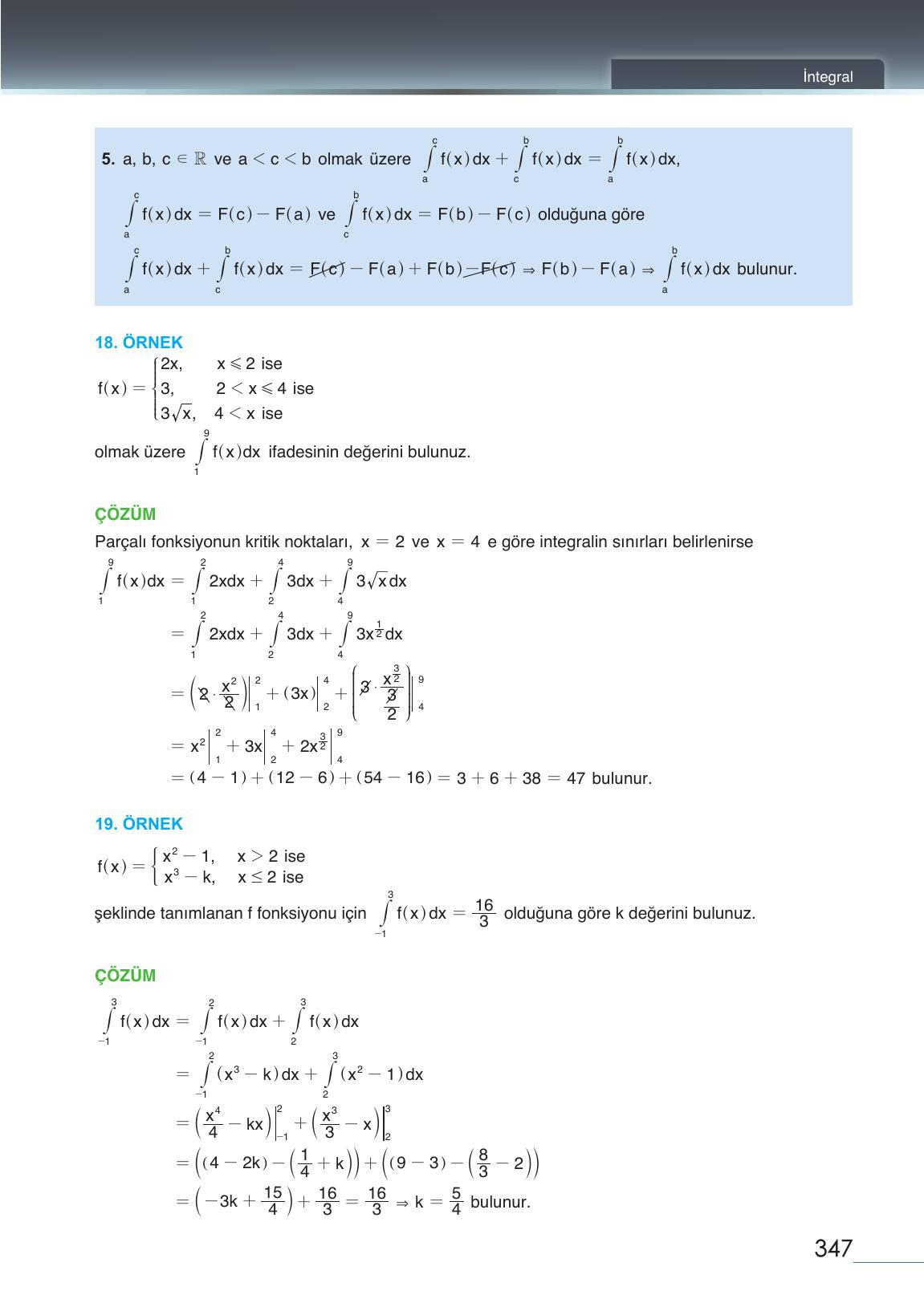 12. Sınıf Meb Yayınları Matematik Ders Kitabı Sayfa 347 Cevapları
