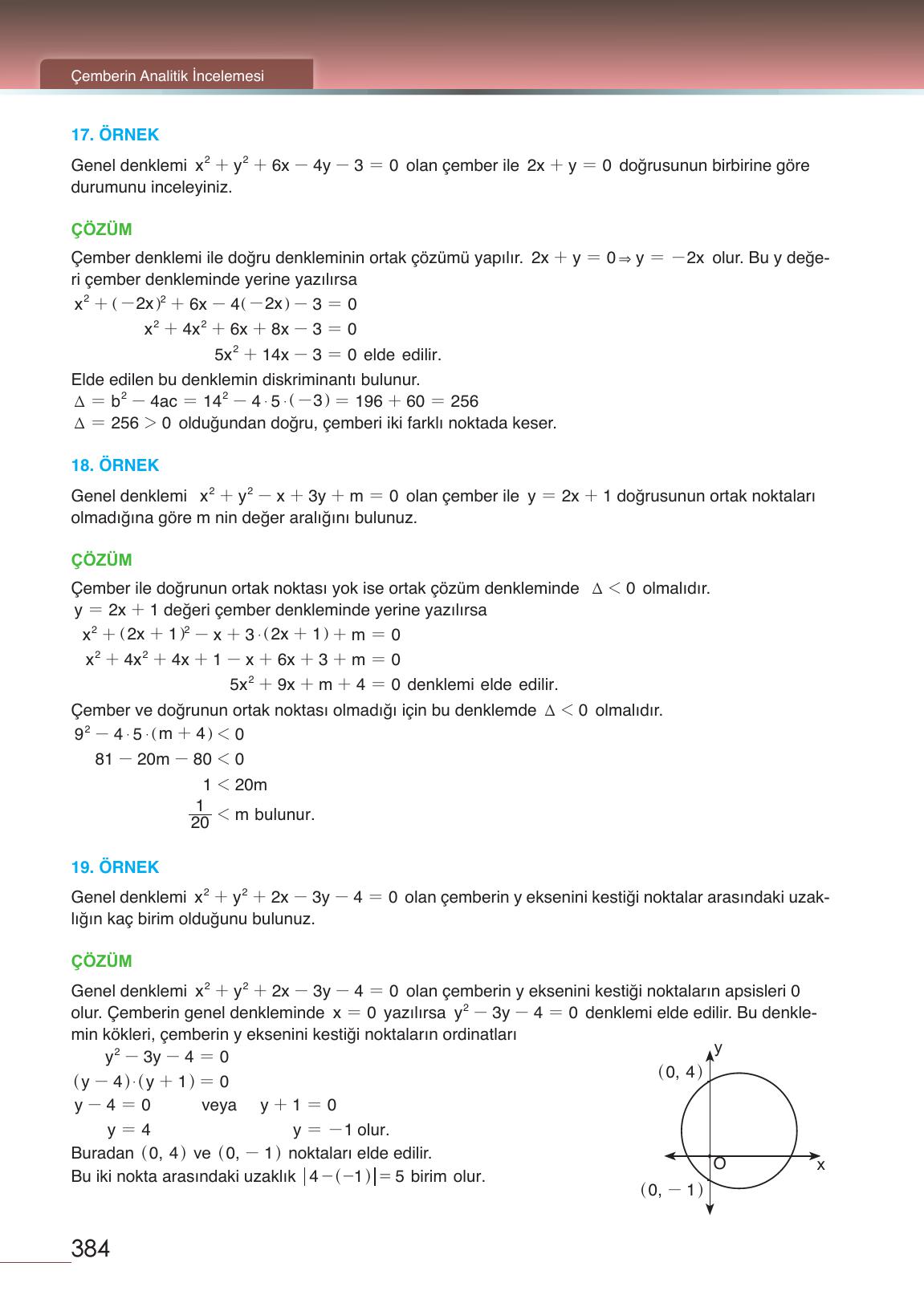 12. Sınıf Meb Yayınları Matematik Ders Kitabı Sayfa 384 Cevapları 12. Sınıf Meb Yayınları Matematik Ders Kitabı Sayfa 384 Cevapları